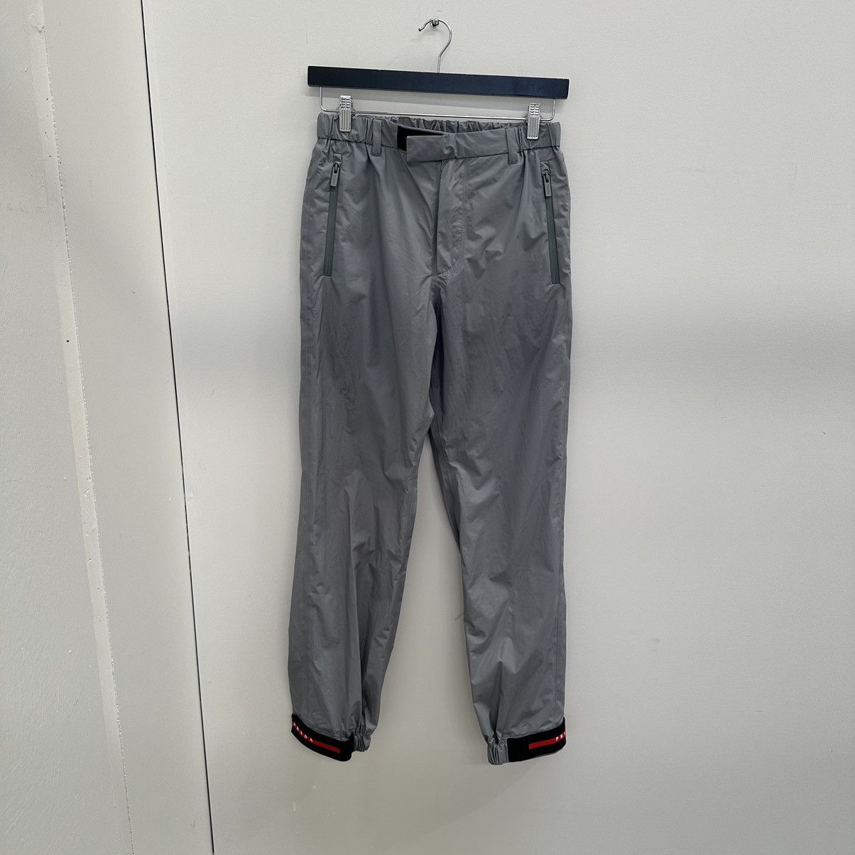 Prada gabardine track pants online