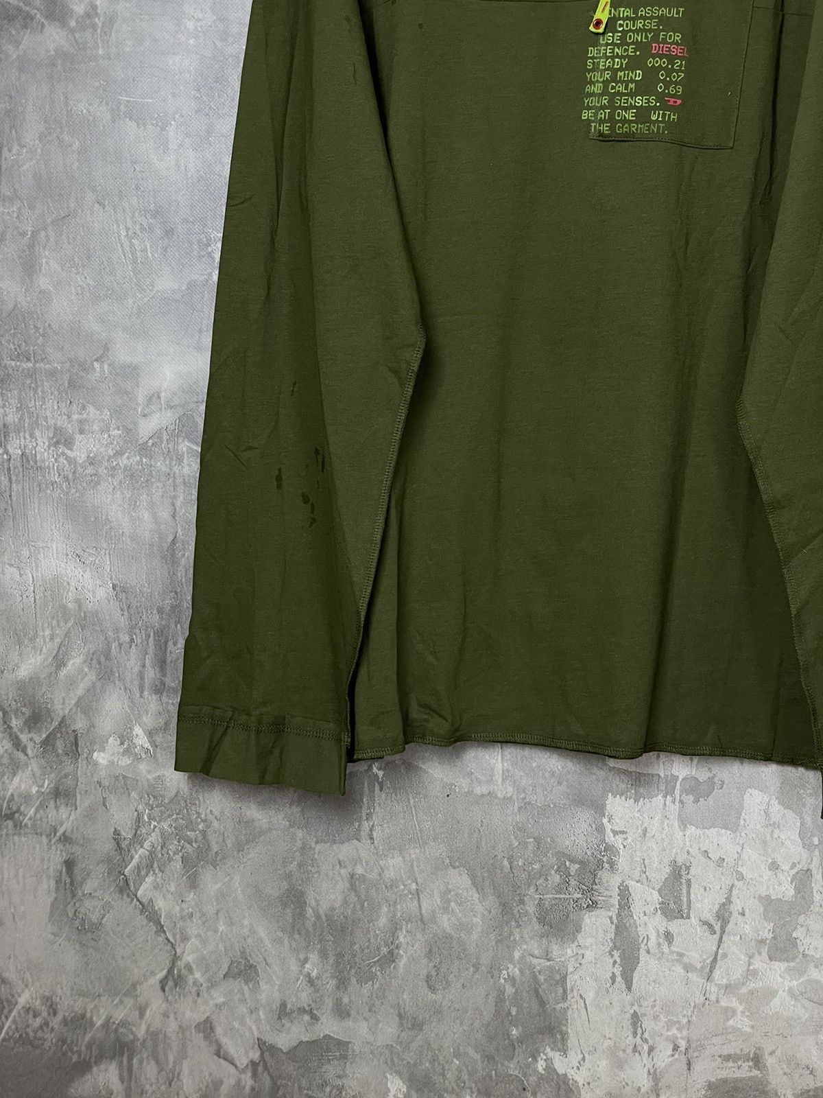 Diesel × Japanese Brand Vintage 90s Diesel Japan Style Rare Retro Long Sleeve Hype Size US XL / EU 56 / 4 - 5 Thumbnail