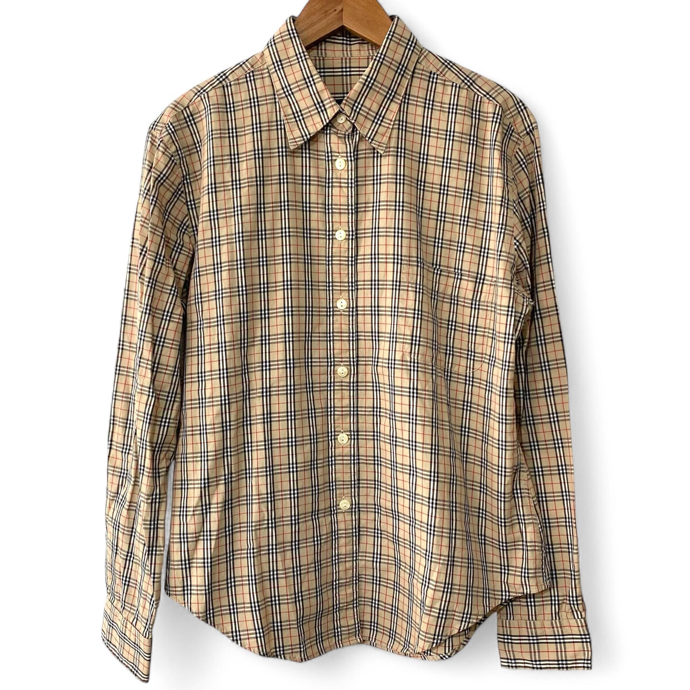 Burberry Burberry Long Sleeve Shirts Nova Check Plaid Size M / US 6-8 / IT 42-44 - 1 Thumbnail