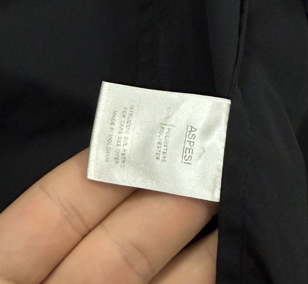 Aspesi Aspesi Black Nylon Light Trench Jacket Size S / US 4 / IT 40 - 7 Thumbnail