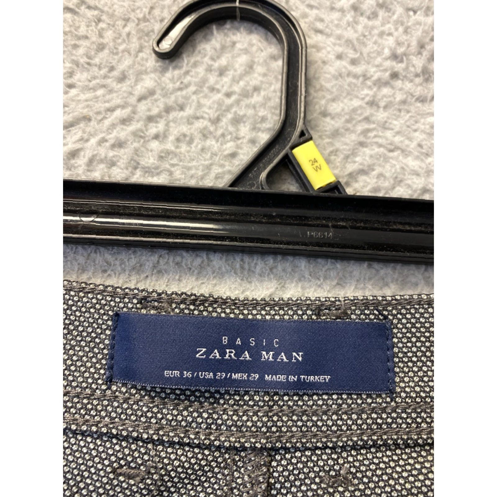 Zara Zara Pants Mens 29 Gray Slim Stretch Dress Casual Active NWT/143-31 Pant Size US 30 / EU 46 - 4 Thumbnail