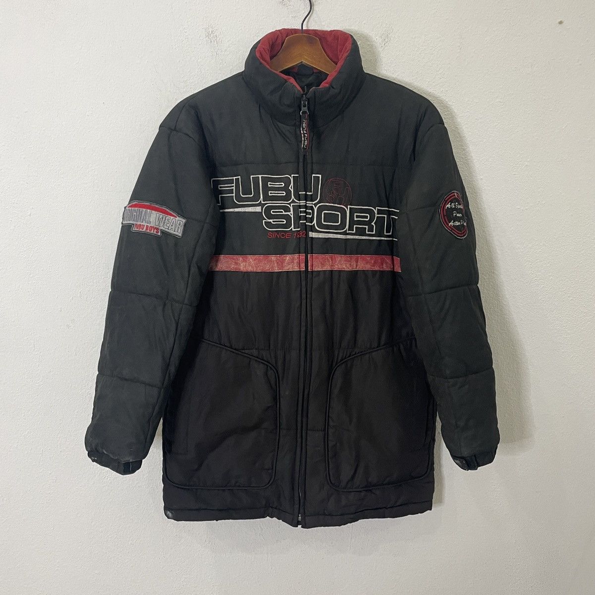 Fubu Vintage Fubu Sports Embroidery Big Logo Jacket Size US M / EU 48-50 / 2 - 1 Thumbnail
