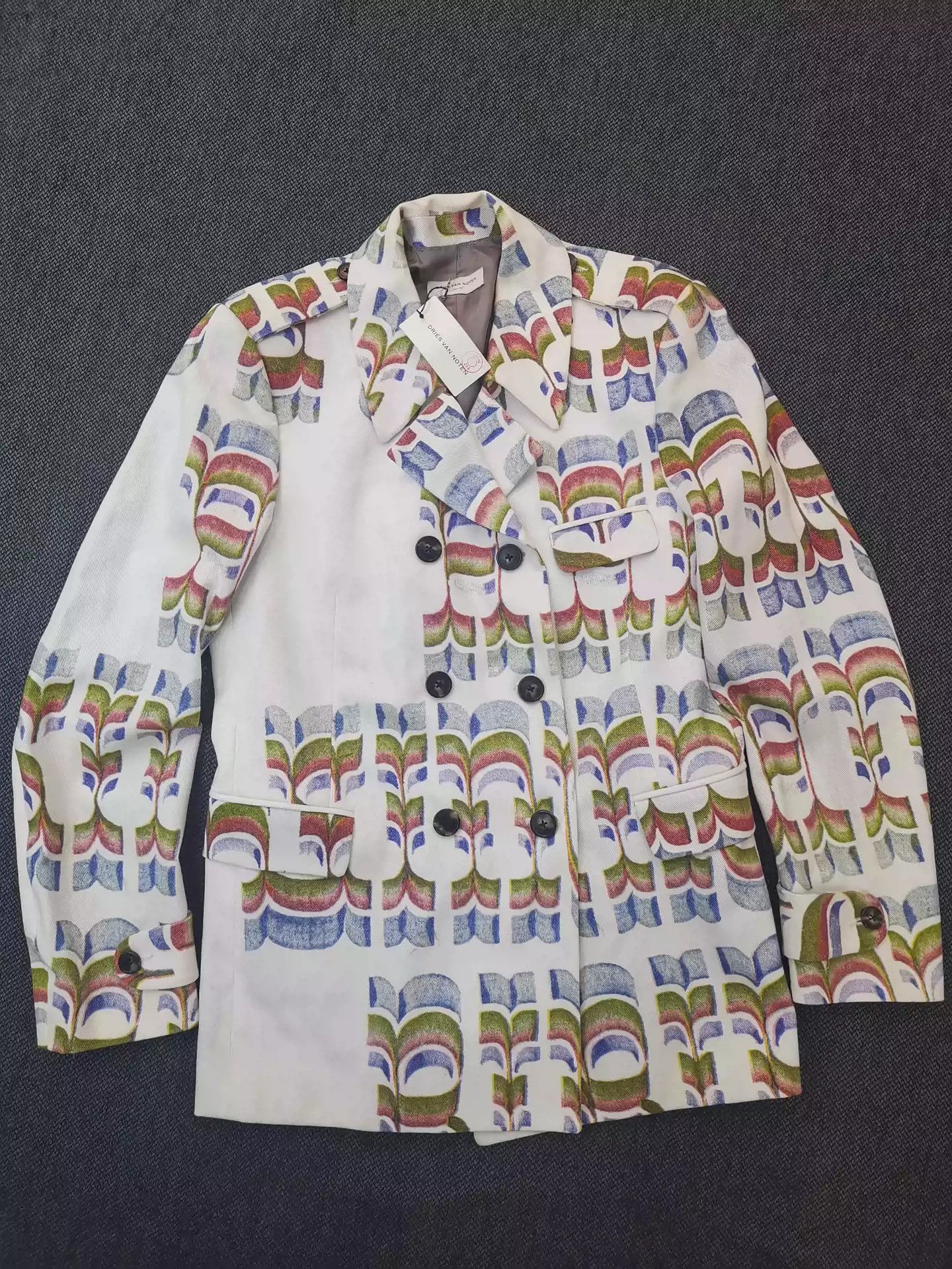 Dries Van Noten Dries van noten printing art men's wear Size US S / EU 44-46 / 1 - 1 Thumbnail
