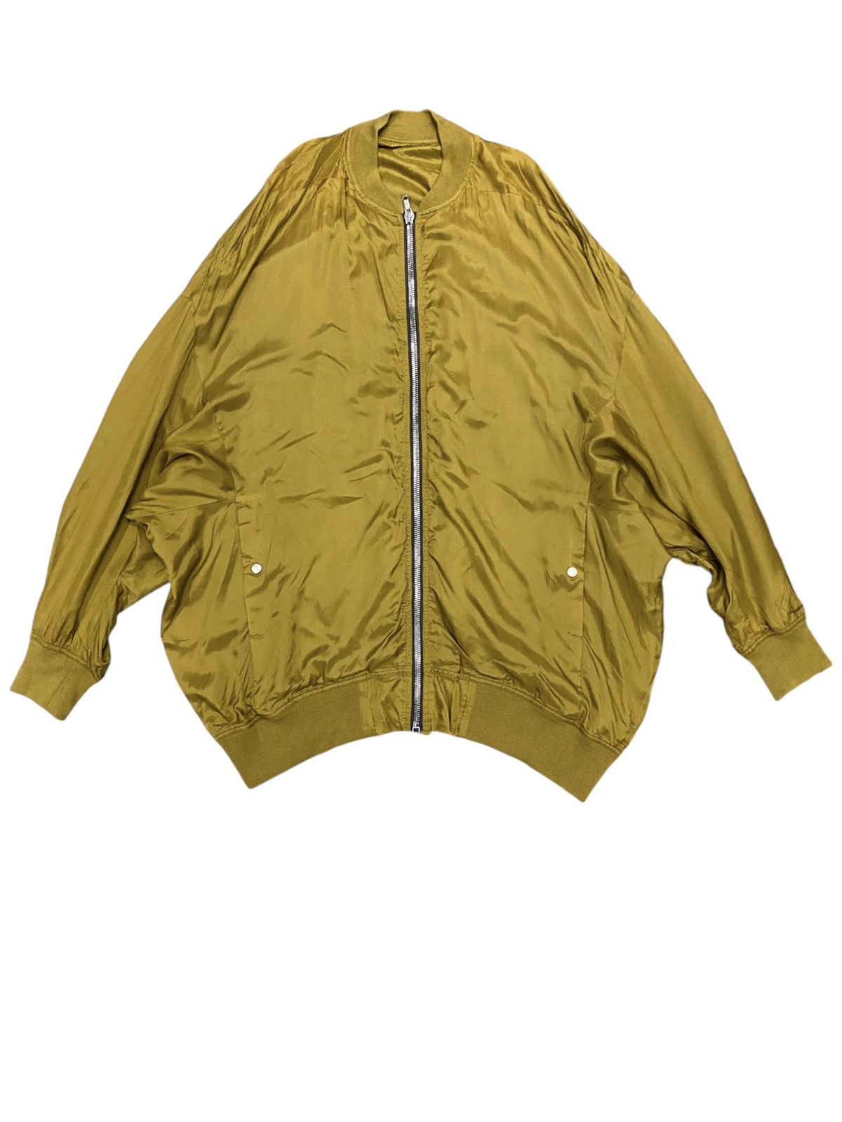 Rick Owens × Rick Owens Drkshdw Rick Owens 72 Sulphate oversize light bomber jacket Size US L / EU 52-54 / 3 - 2 Thumbnail