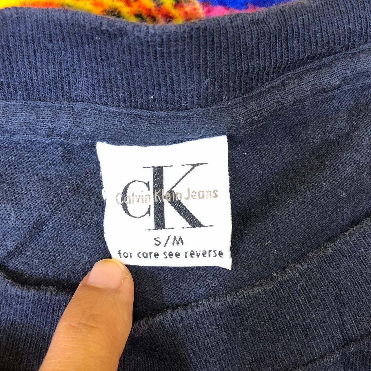 Calvin Klein Vintage 90’ CALVIN KLEIN CK NEW YORK Made In USA Tee Shirt Size US M / EU 48-50 / 2 - 5 Thumbnail