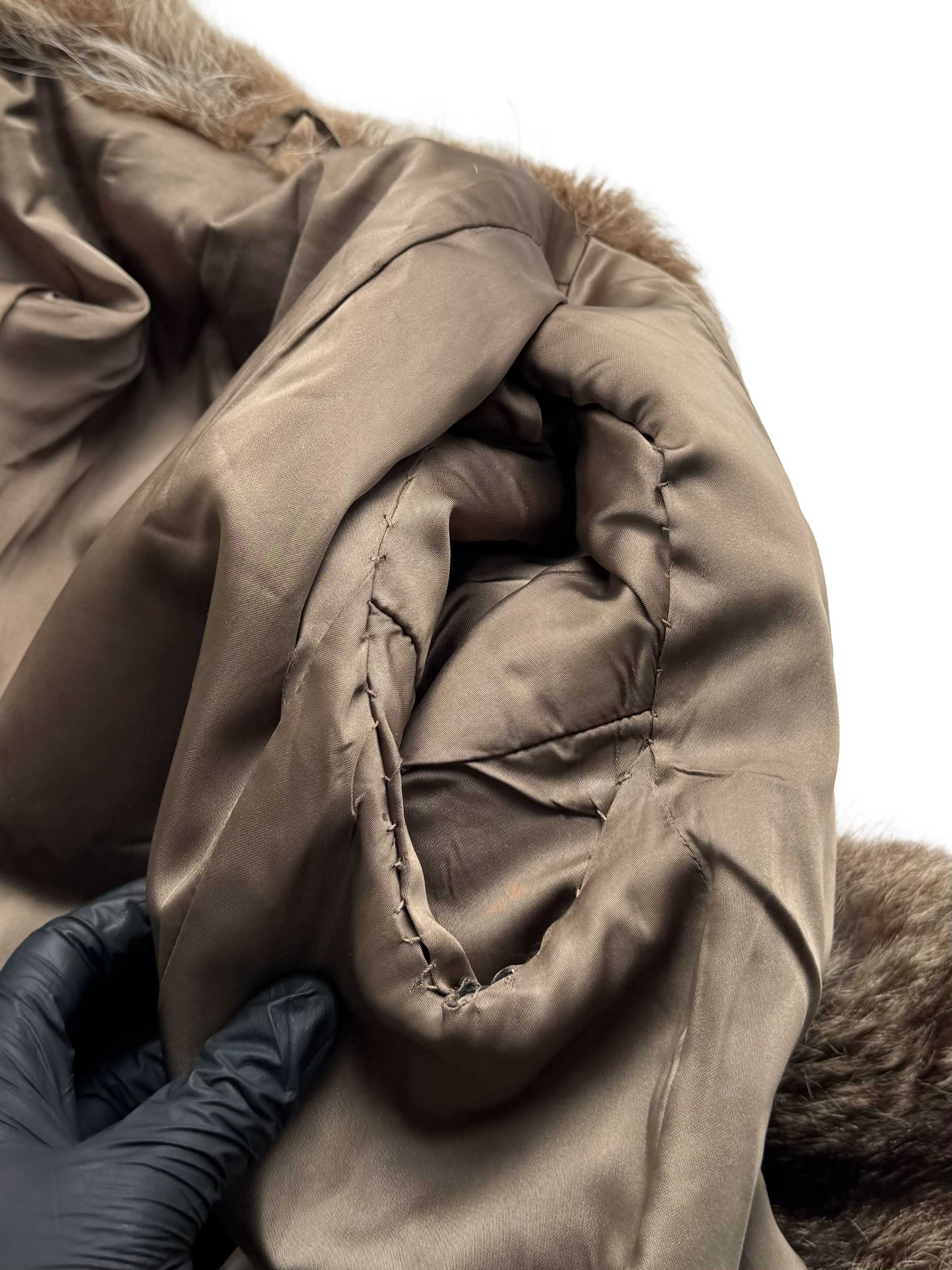 Vintage Vintage Real Suede Coat With Real Fur Details Size M / US 6-8 / IT 42-44 - 19 Thumbnail