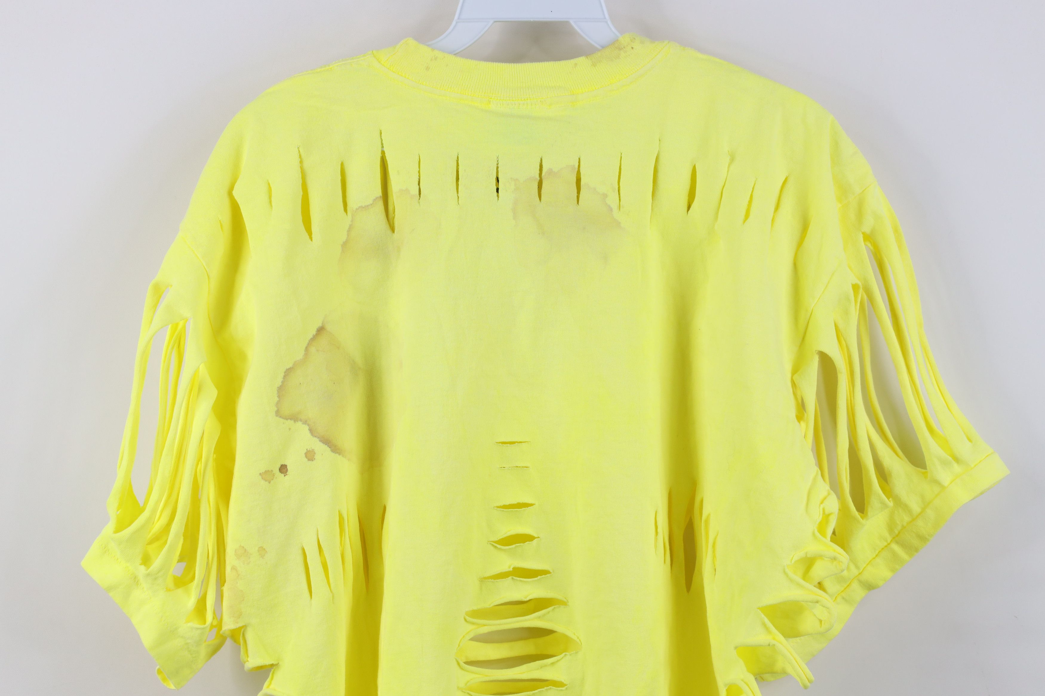 Vintage Deadstock Vintage 90s Streetwear Beach T-Shirt Yellow USA Size XL / US 12-14 / IT 48-50 - 15 Thumbnail