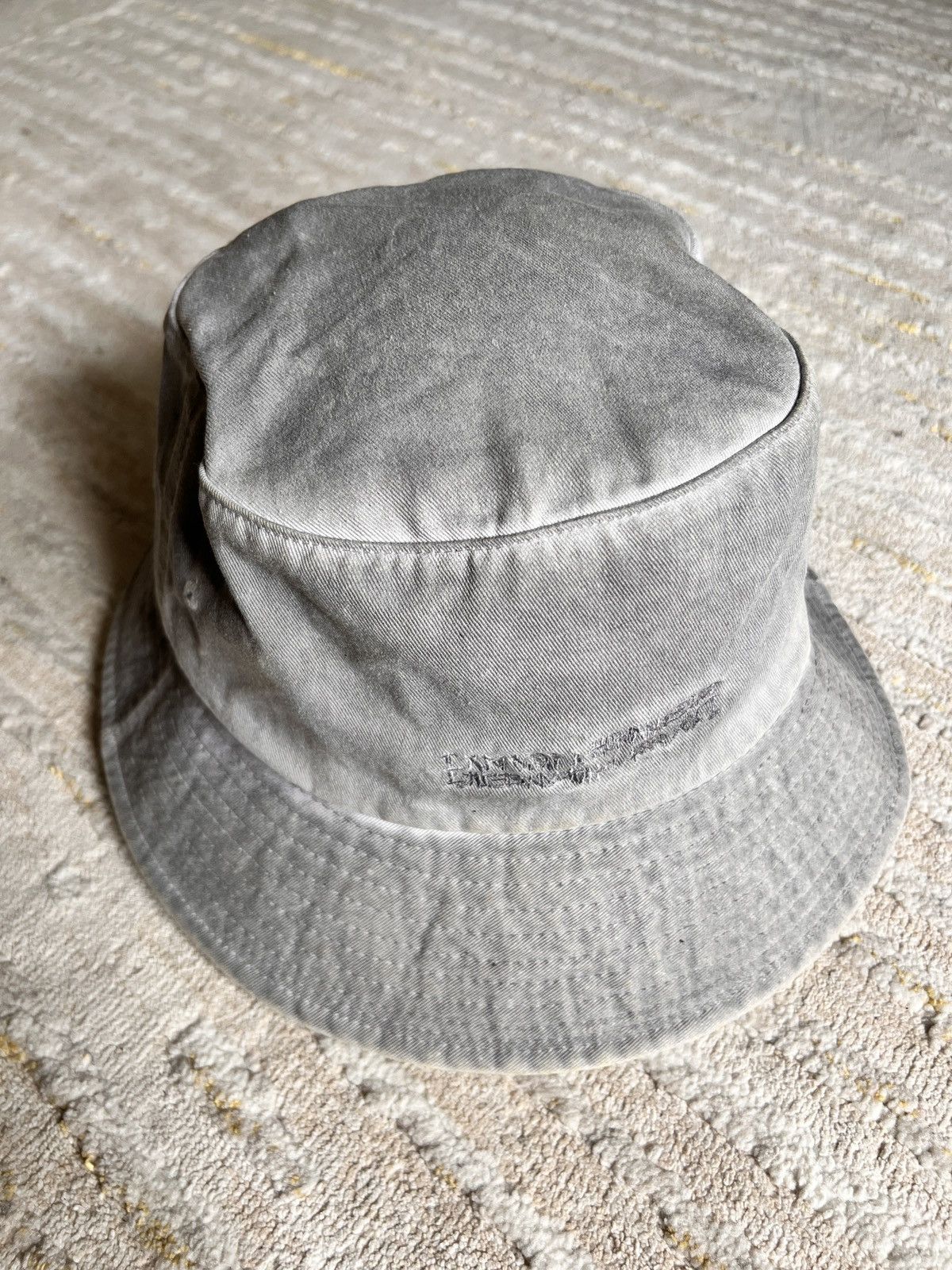 Grailed × I Am Not A Human Being I Am Not a Human Being Stoned Wash Bucket Hat Size ONE SIZE - 1 Thumbnail
