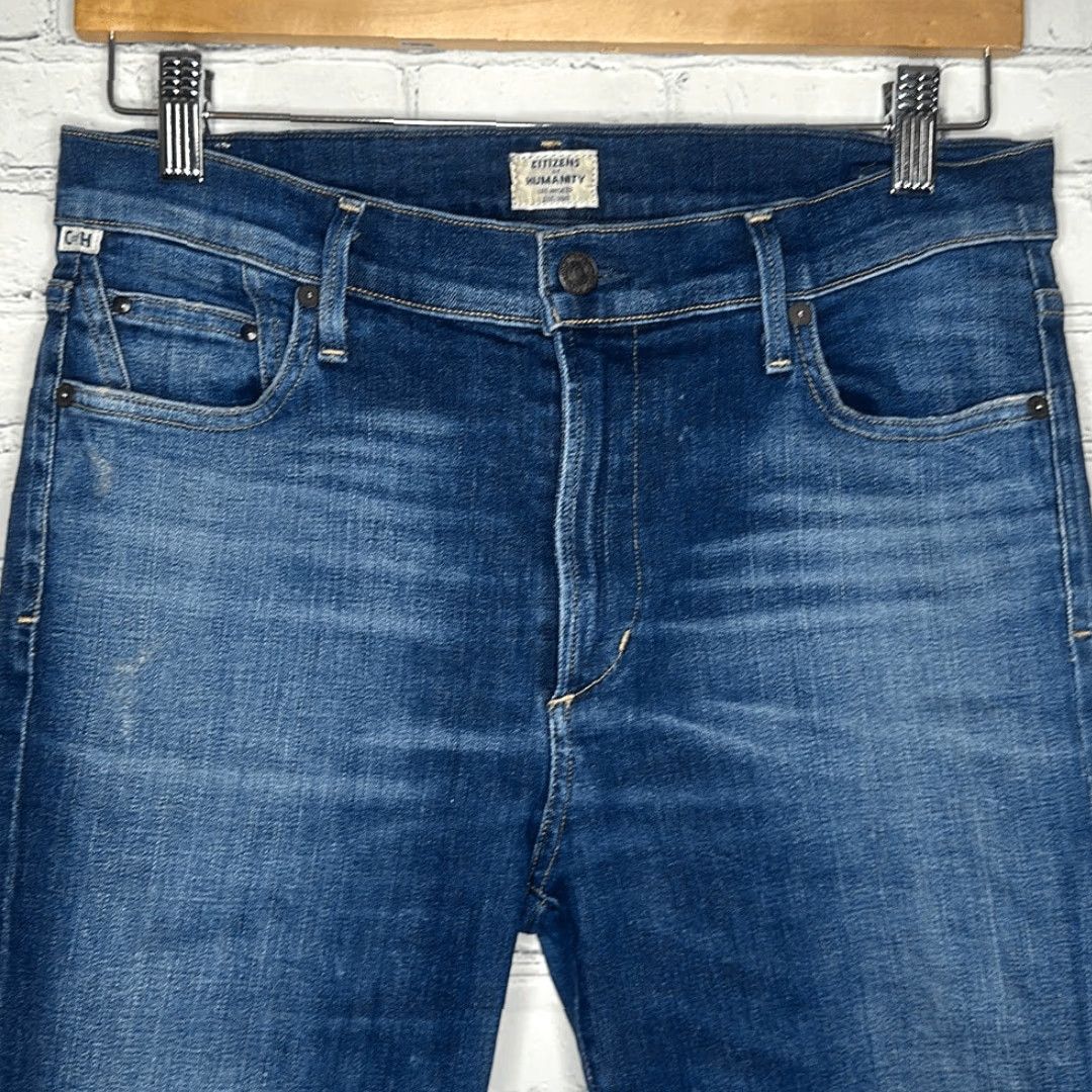 Citizens Of Humanity VINTAGE? No. Actually: Citizens of Humanity Los Angeles Rocket High rise Skinny Jeans 31 Women Blue Jeans C of H Size 24" / US 00 / IT 34 - 2 Thumbnail