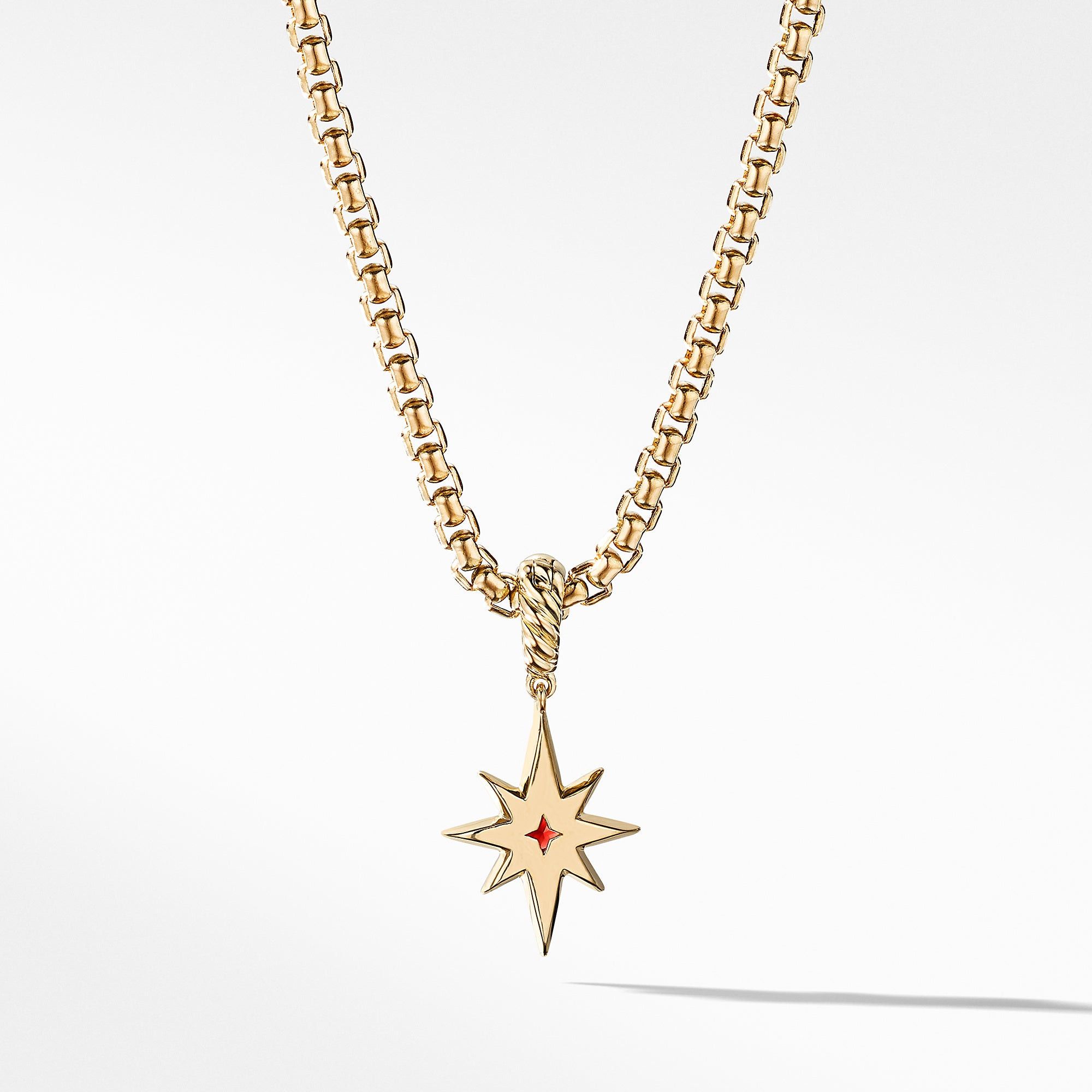 David Yurman o1w1db10325 North Star Birthstone Yellow Gold with Garnet Size ONE SIZE - 3 Thumbnail