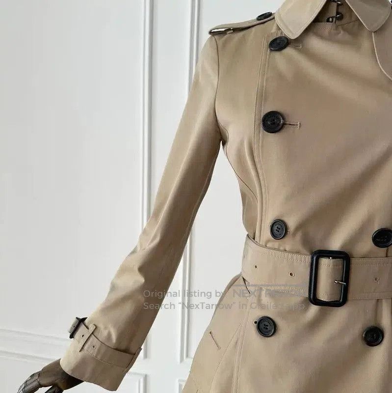 Burberry Burberry Khaki Women's Trench Coat Size S. Size S / US 4 / IT 40 - 5 Thumbnail