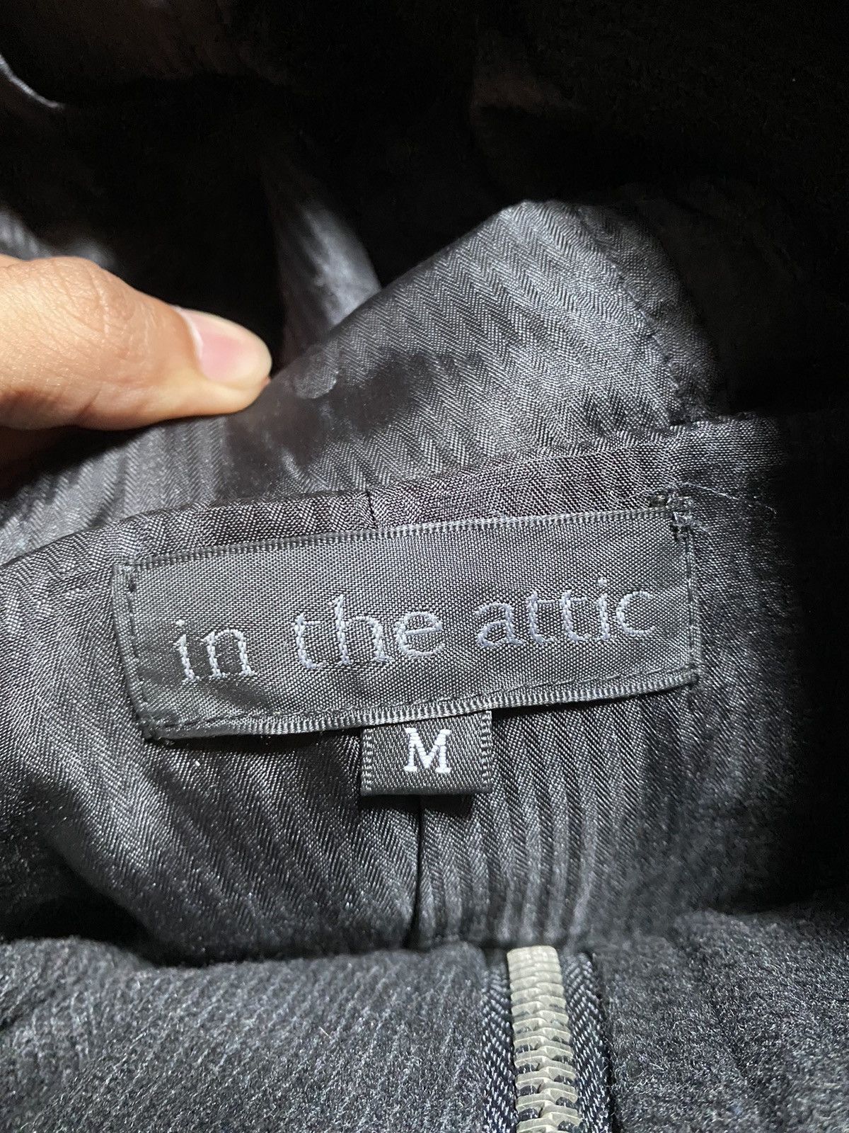 Japanese Brand 💥Rare💥In The Attic Hooded Double Zip Jacket Size US M / EU 48-50 / 2 - 18 Thumbnail