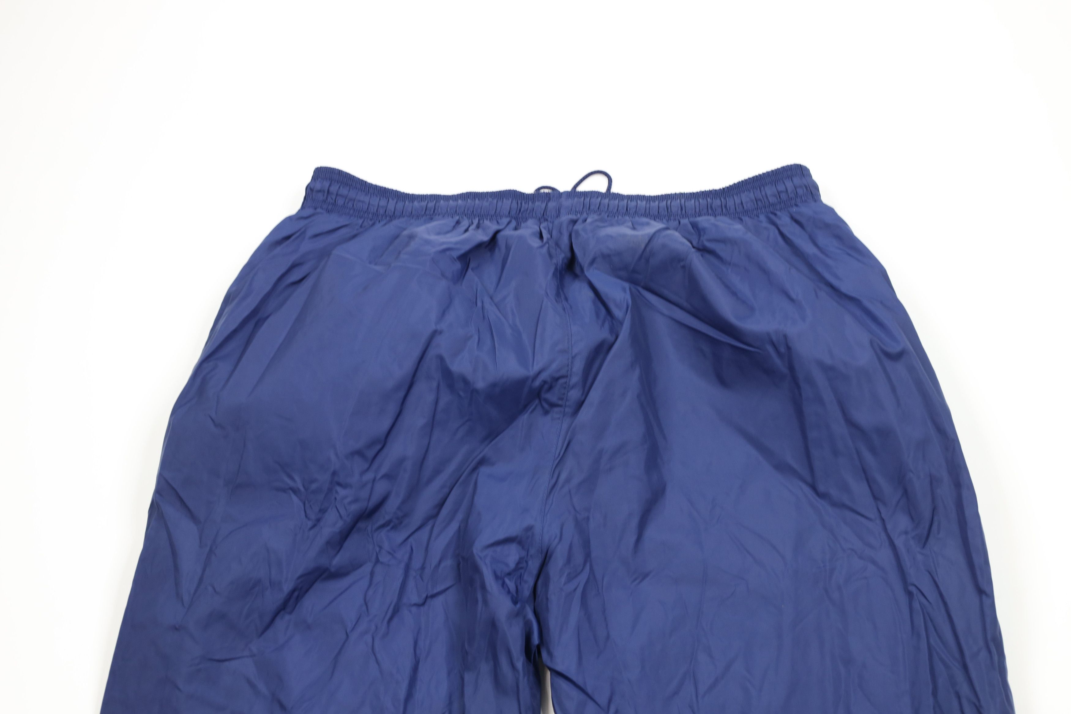 Nike × Vintage Vintage 90s Nike Scott Mini Swoosh Lined Nylon Joggers Size US 40 / EU 56 - 12 Thumbnail