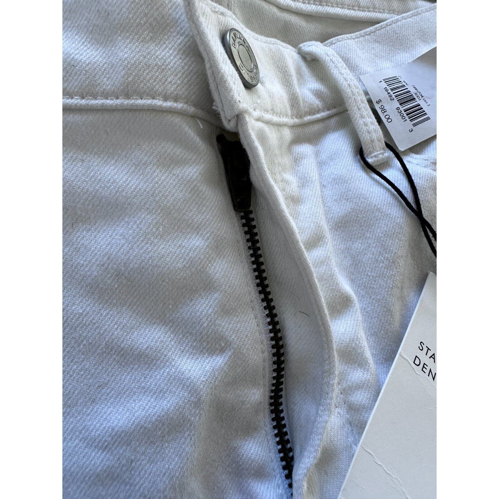 Banana Republic Banana Republic Mid Rise Fitted ankle length white Women 30 Size 30" / US 8 / IT 44 - 6 Thumbnail
