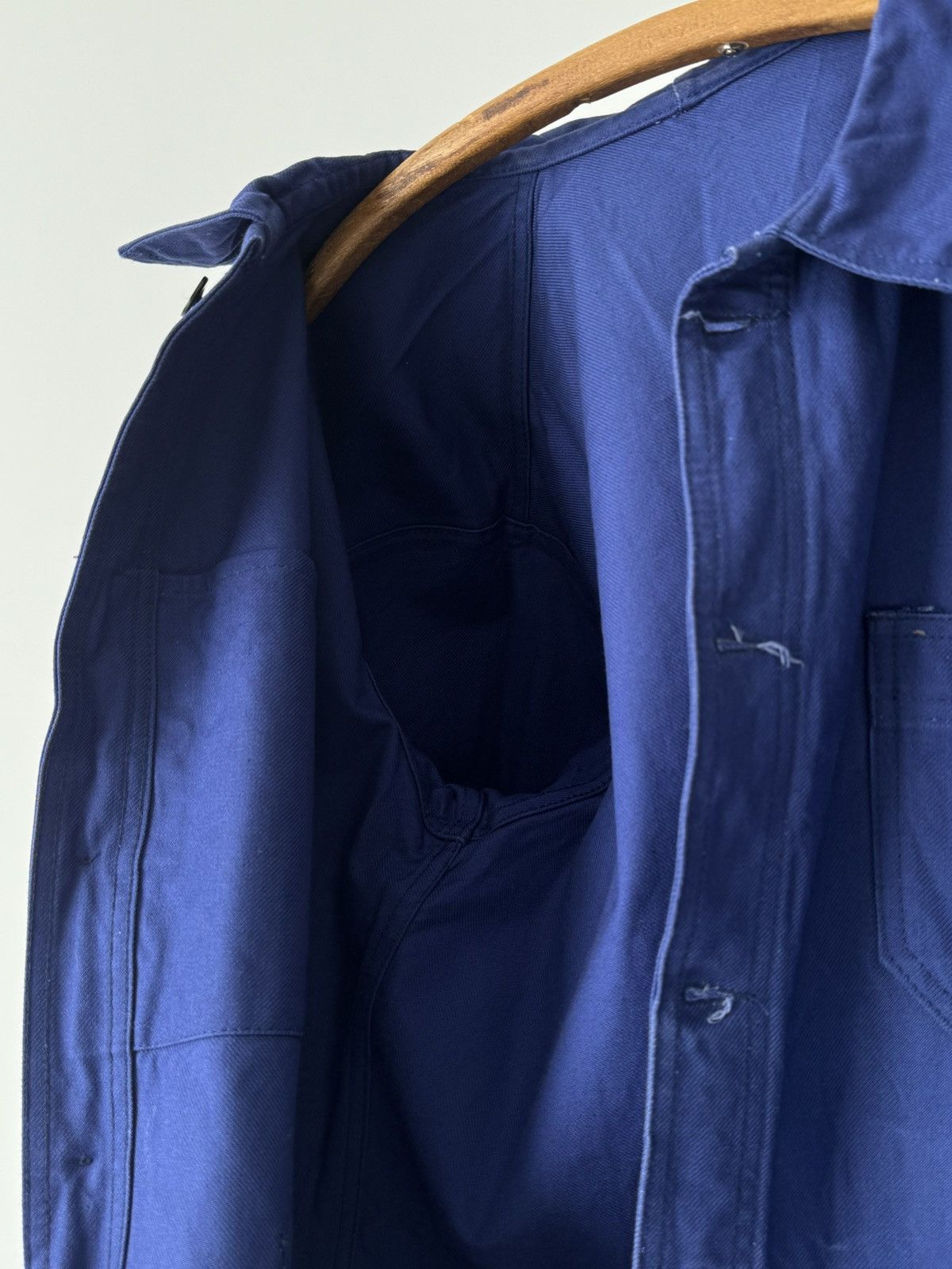 Le Laboureur × Vetra × Vintage 1960s Vintage French Workwear Sanfor Chore Jacket Size US M / EU 48-50 / 2 - 6 Thumbnail