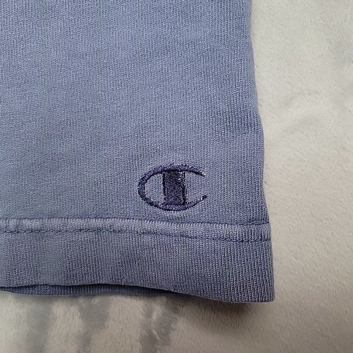 Champion Champion Shorts Mens Large Blue Cotton Blend Sweatpants Pocket Athletic Training Size US 33 - 2 Thumbnail