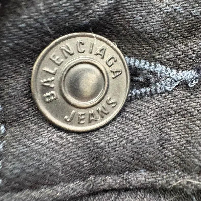 Balenciaga Balenciaga size XS Double Layer Distressed Washed Tie Dye Size US 27 - 9 Thumbnail
