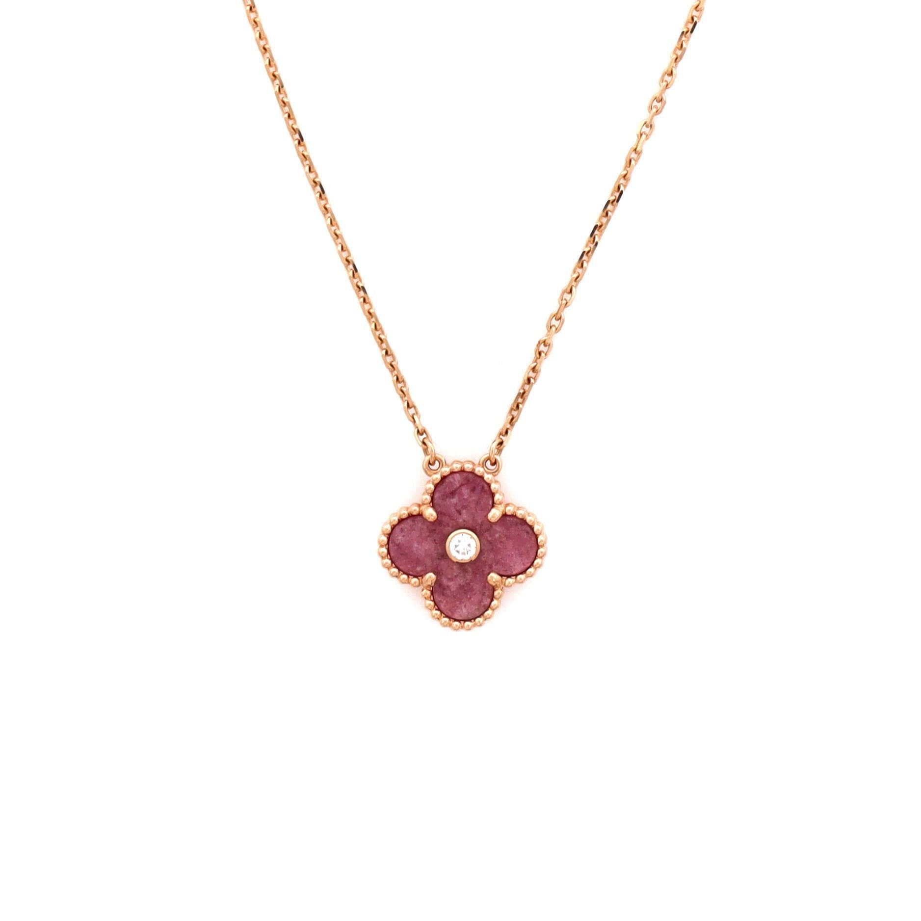 Van Cleef & Arpels Vintage Alhambra Pendant Necklace Size ONE SIZE - 1 Thumbnail