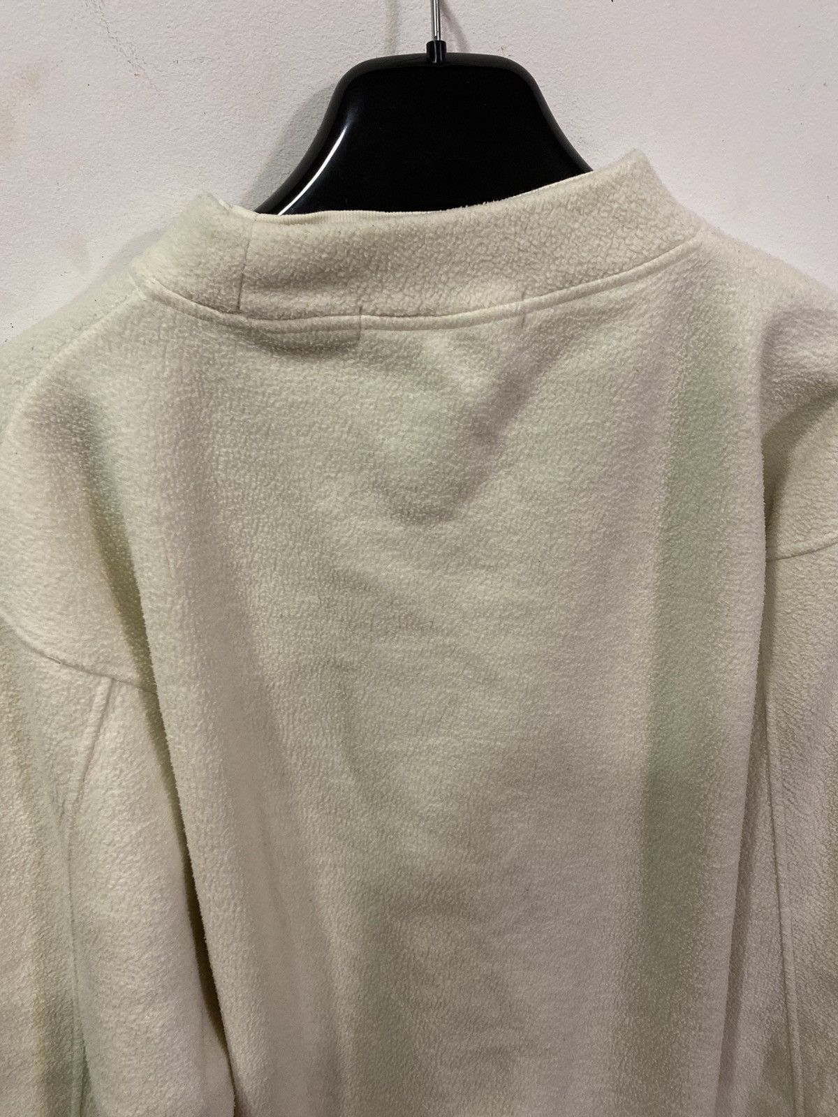 Yves Saint Laurent Fleece YSL Sweatshirt Big Logo White YSL Sweater Size US L / EU 52-54 / 3 - 13 Thumbnail