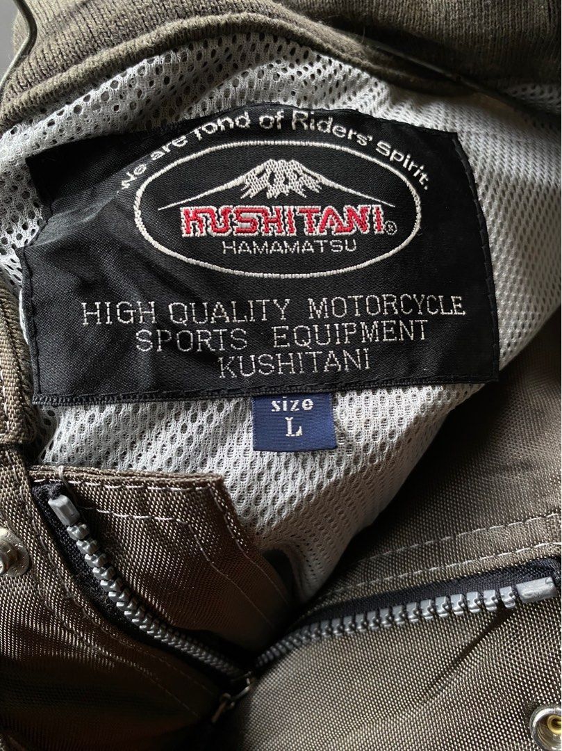 Japanese Brand × Vintage Vintage Japanese kushitani racing jacket Size US L / EU 52-54 / 3 - 2 Thumbnail