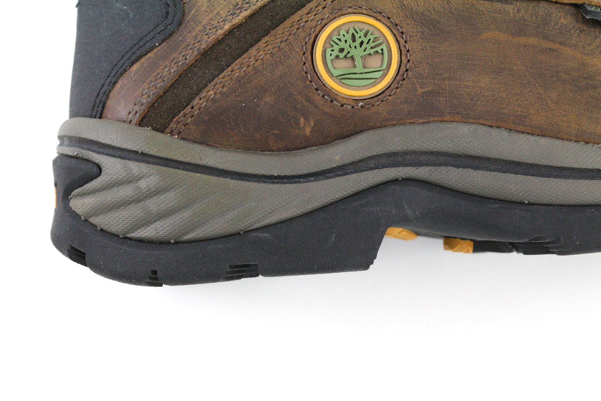 Timberland 12135-A5946 EU44 Brown Leather High Top Laced Shoes 80565 Size US 11 / EU 44 - 13 Thumbnail