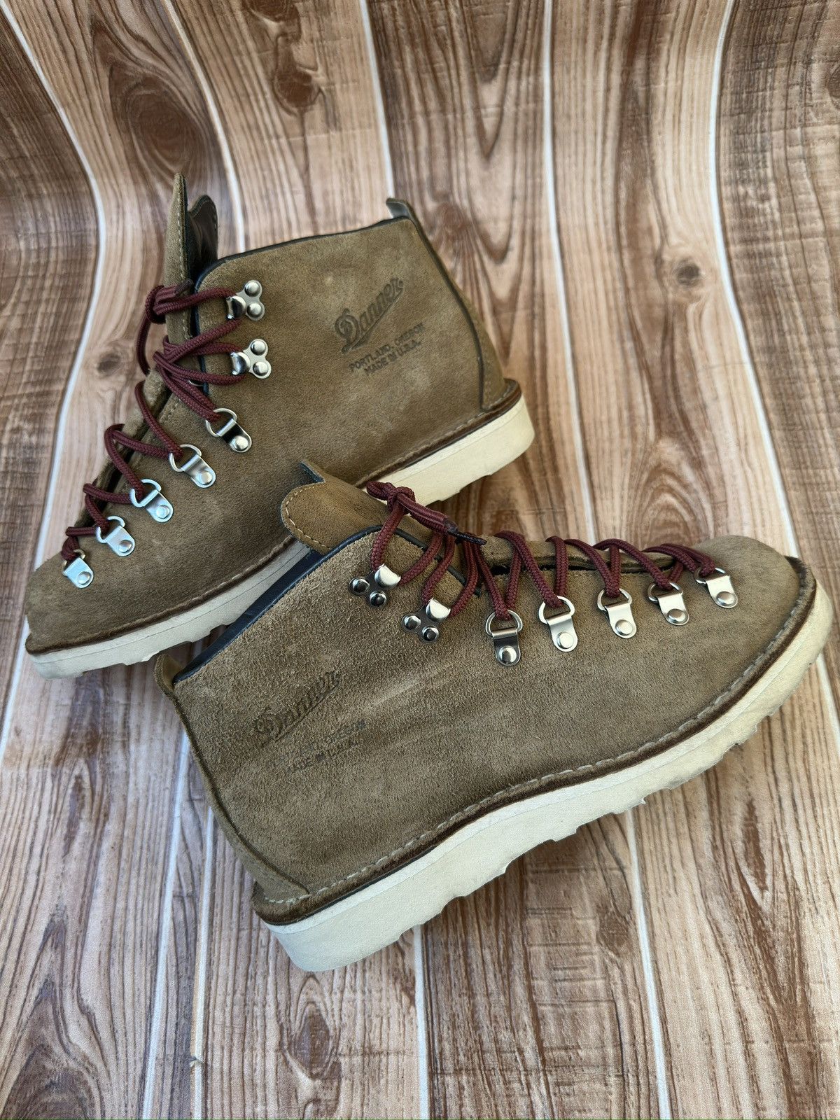 Danner DANNER Mountain Light Overton Gore-tex Brown Boots Size US 7 / EU 40 - 6 Thumbnail