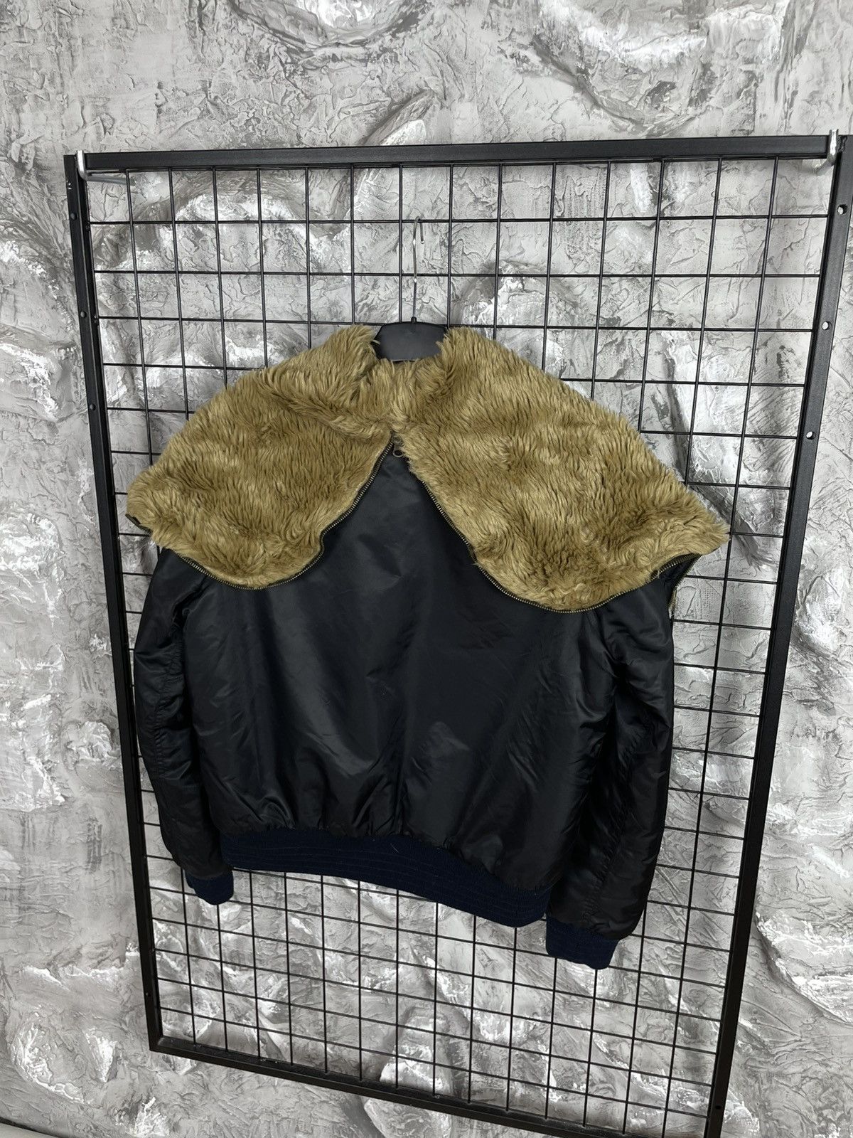 Junya Watanabe Y2K Fur Bomber If Six Was Nine Archive LGB GOA Japanese Vibe Size US S / EU 44-46 / 1 - 14 Thumbnail