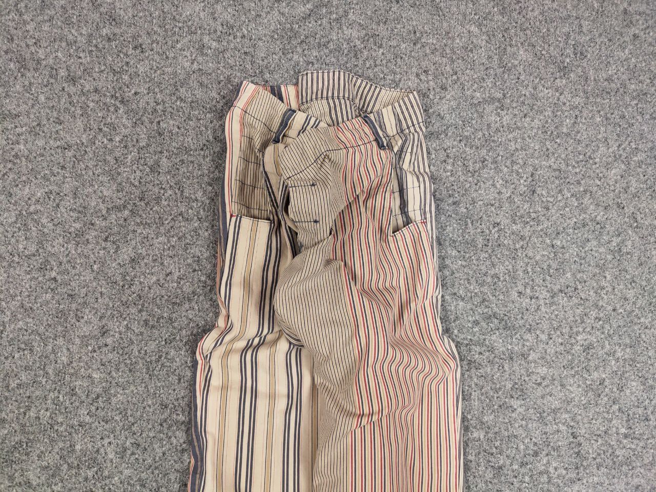 W&LT Vintage W&LT Walter Van Beirendonck Puk Puk Striped Pants Size US 34 / EU 50 - 4 Thumbnail