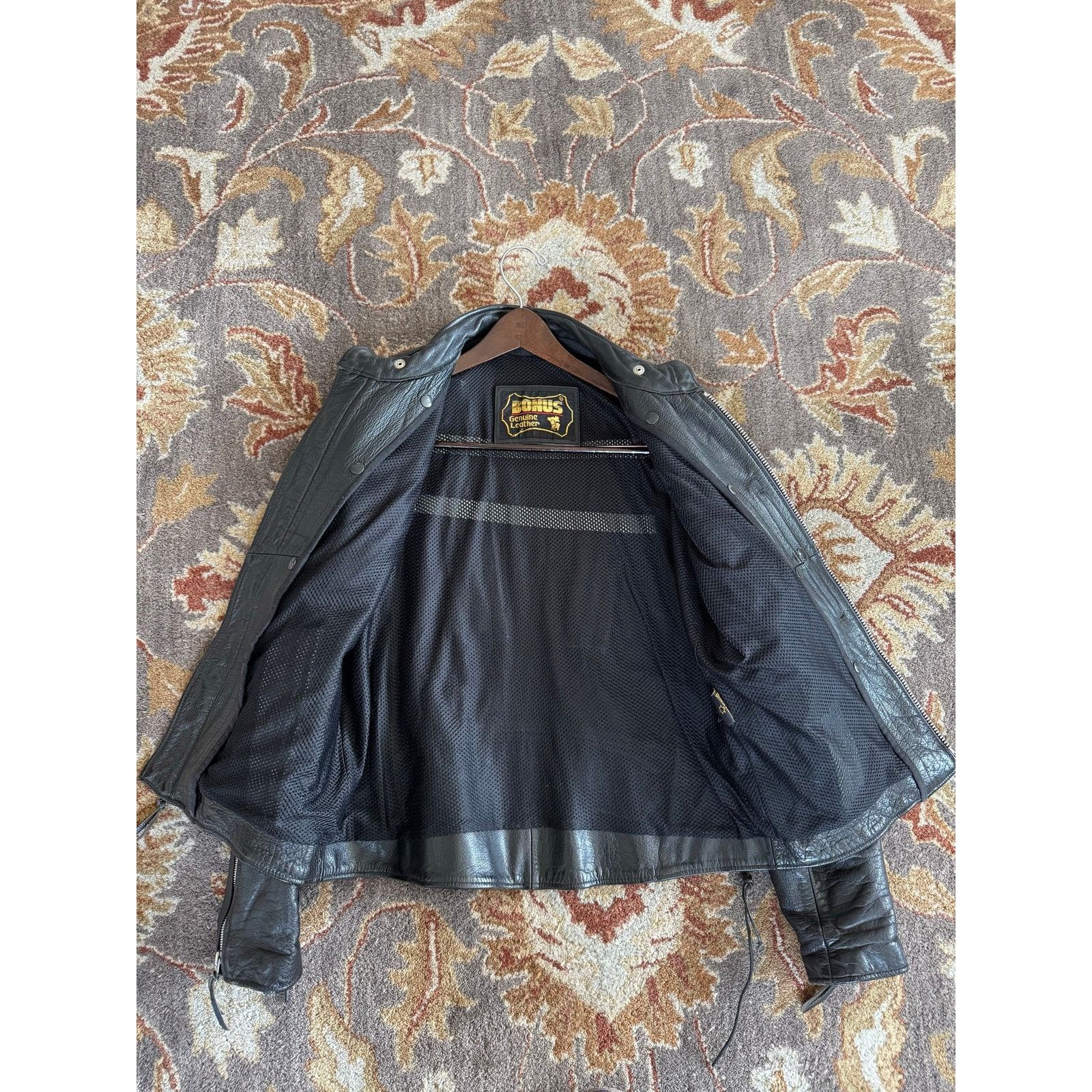 Other Vintage Bonus leather moto jacket size M rocker goth street Size M / US 6-8 / IT 42-44 - 9 Thumbnail
