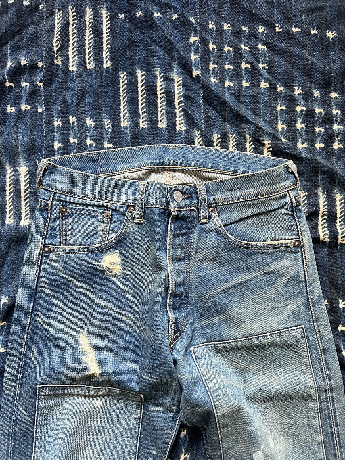 Levi's Vintage Clothing Levis Vintage Clothing LVC 55501 Selvedge Carpenter Jeans Size US 31 - 3 Thumbnail