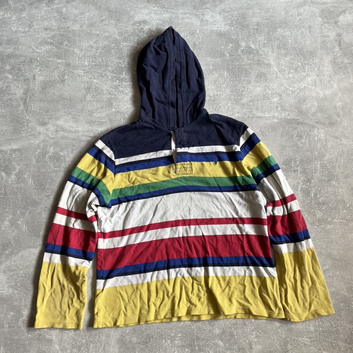 Polo Ralph Lauren Vintage 90s Polo Ralph Lauren Rugby travis scott old rrl prl Size US S / EU 44-46 / 1 - 1 Thumbnail
