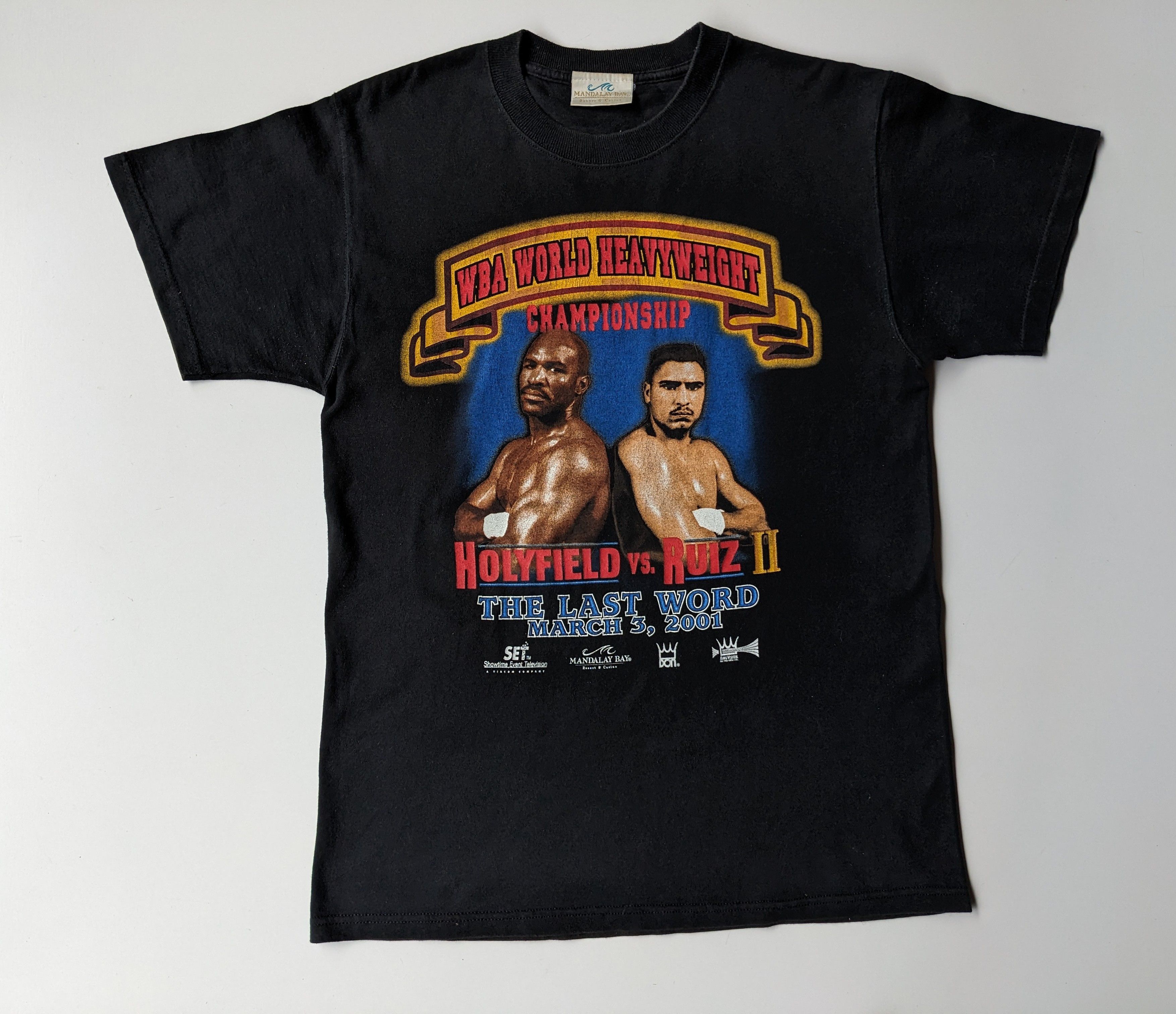 Vintage Vintage 2001 Holyfield vs Ruiz heavyweight Size US M / EU 48-50 / 2 - 1 Thumbnail