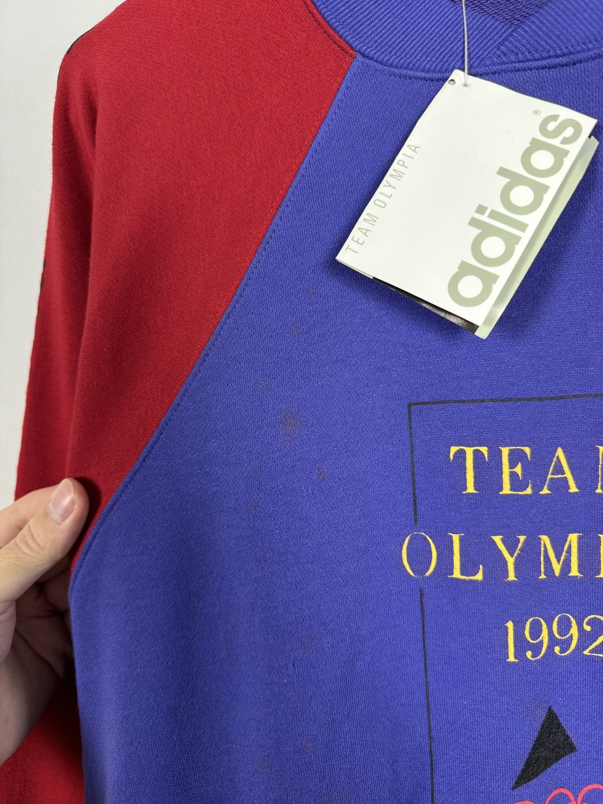 Adidas Adidas Team Olympia 1992 Barcelona Vintage 90s Olympic Games Size US M / EU 48-50 / 2 - 17 Thumbnail