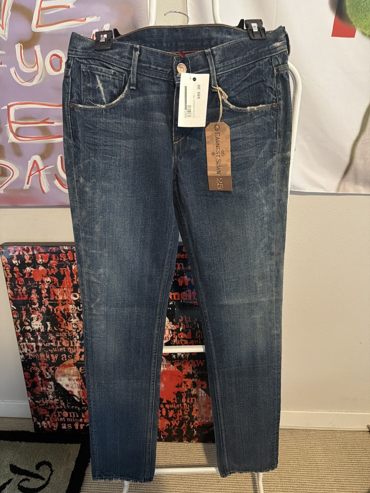 Earnest Sewn Earnest Sewn Jeans Size 25" / US 0 / IT 36 - 1 Thumbnail