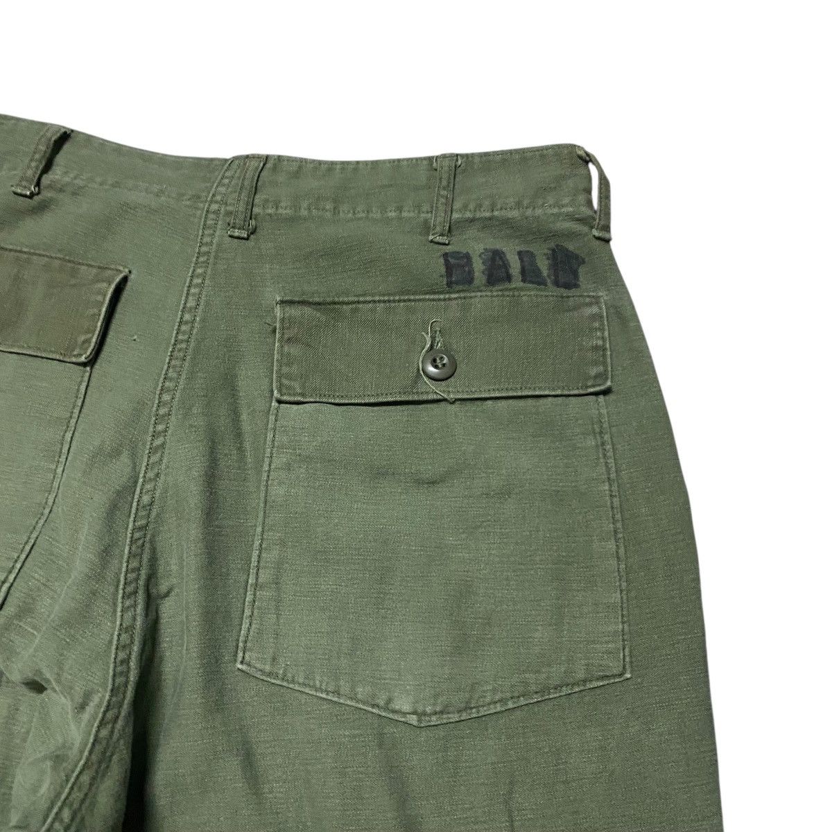 Vintage Vintage OG-107 Sateen US Army Fatigue Pants Size 32" / US 10 / IT 46 - 11 Thumbnail