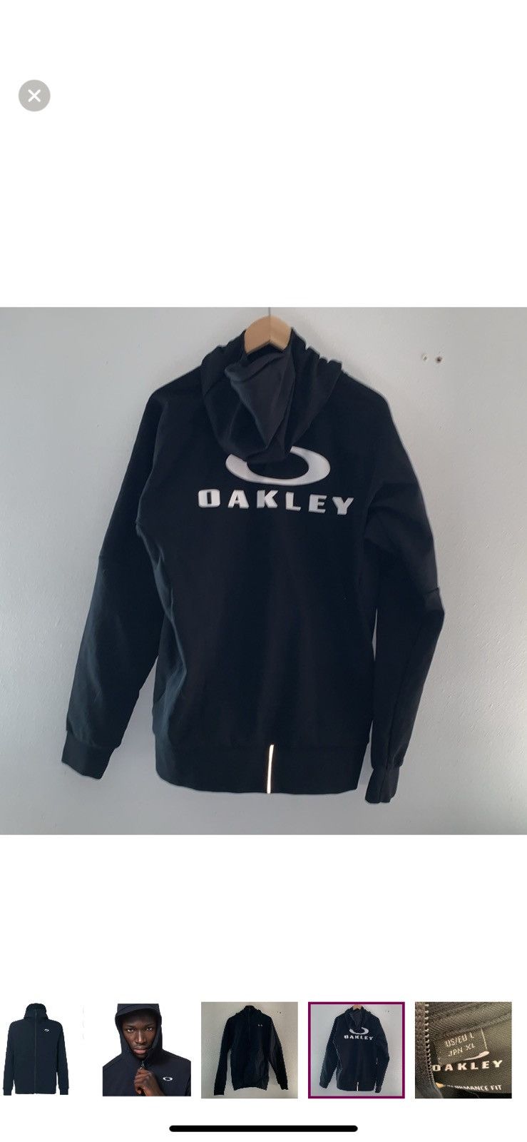 Oakley OAKLEY HAT HOODED JACKET SIZE LARGE Size US L / EU 52-54 / 3 - 3 Thumbnail