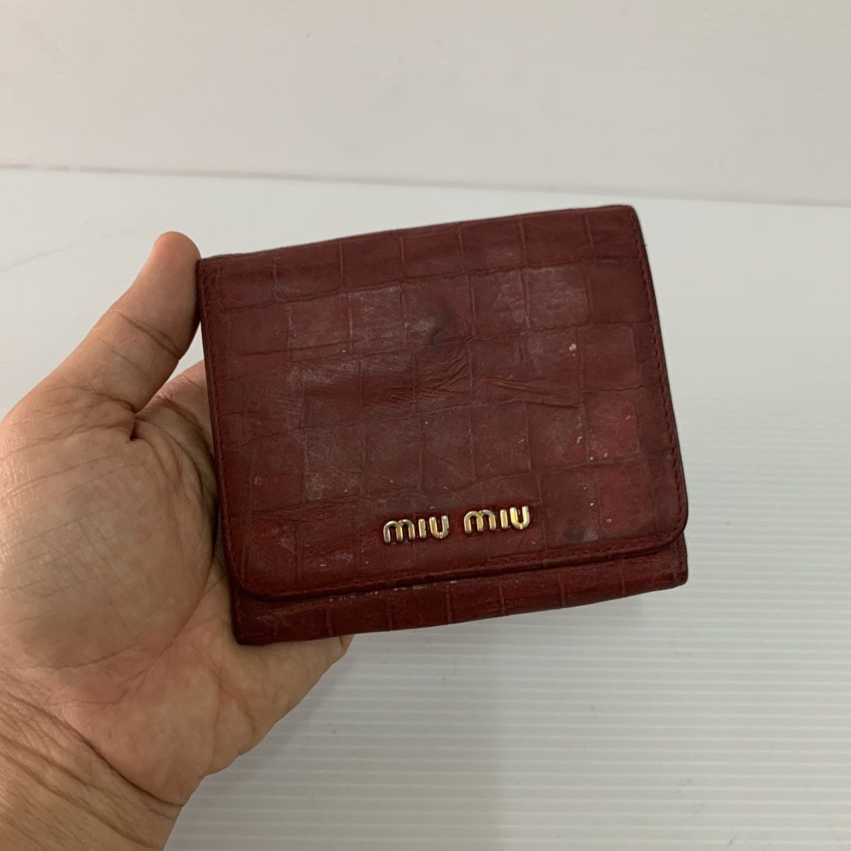 Miu Miu Miu Miu Leather Wallet Size ONE SIZE - 1 Thumbnail