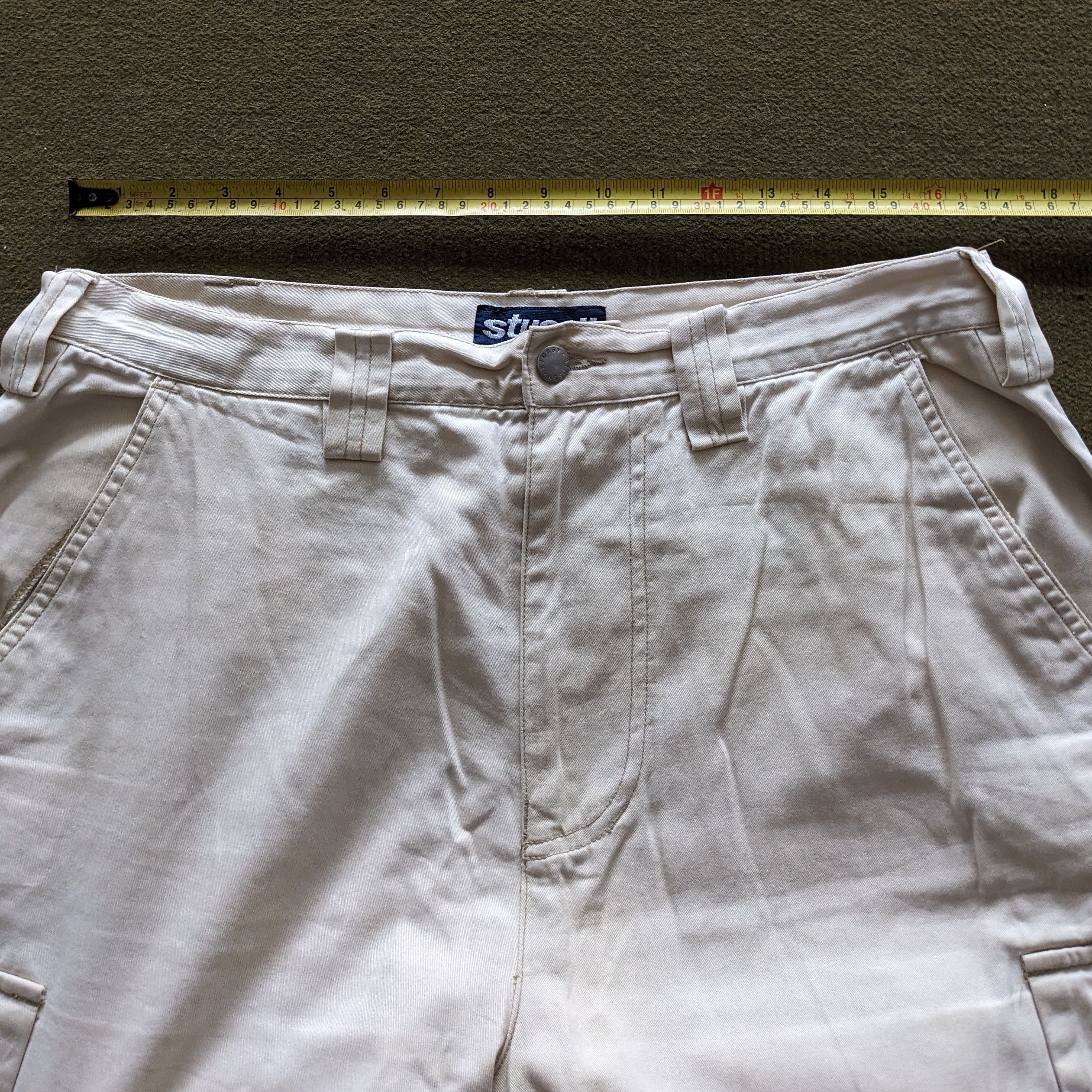 Stussy Vintage STUSSY Outdoor Streetwear Style Custom Short Pants Size US 34 / EU 50 - 6 Thumbnail
