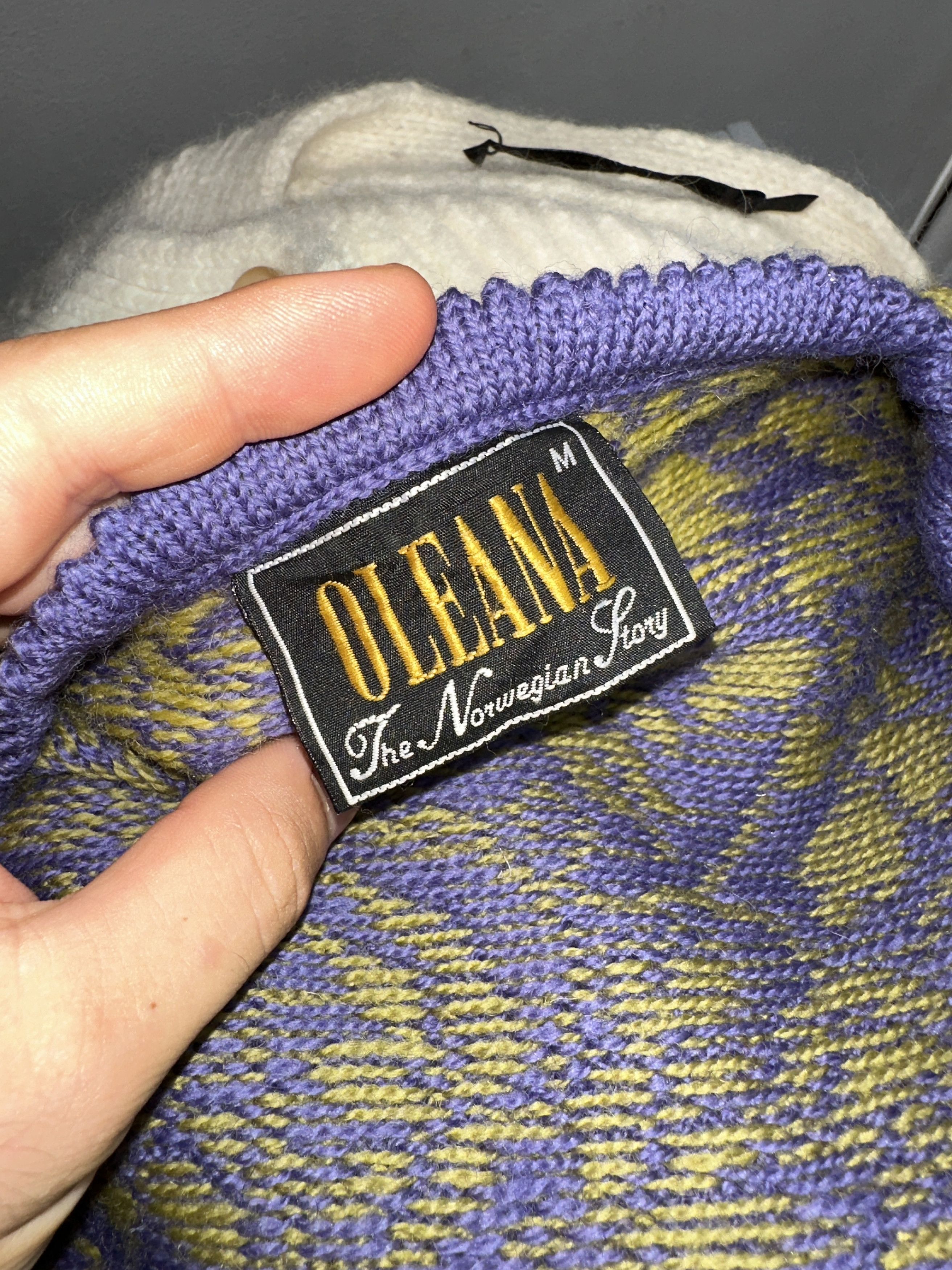 Other Oleana Scandinavian Norwegian Open Cardigan Jacket Size M Size M / US 6-8 / IT 42-44 - 13 Thumbnail