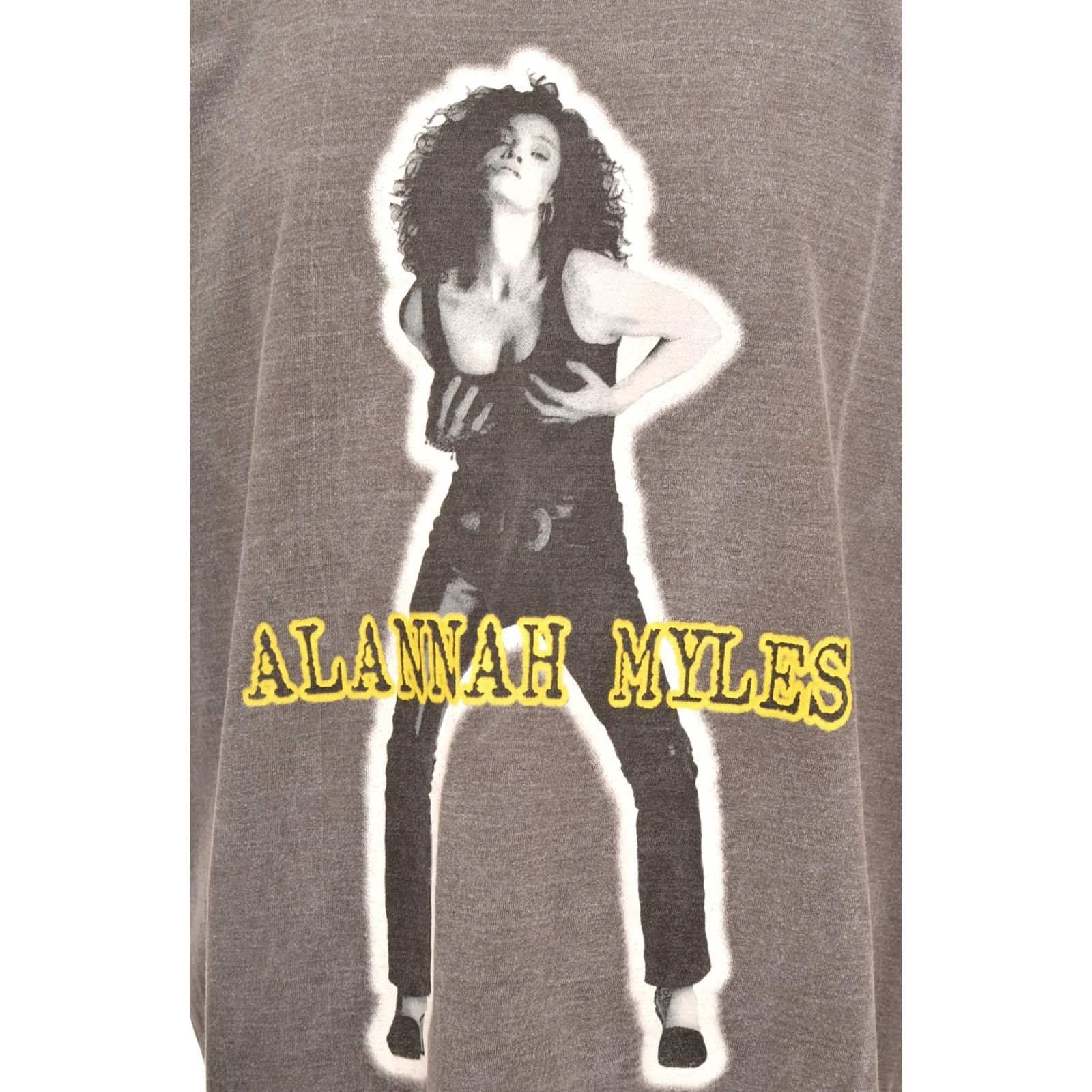 Vintage VINTAGE Swag T-Shirt Arival 90s Alannah Myles Gray Size L Mens Size US L / EU 52-54 / 3 - 2 Thumbnail