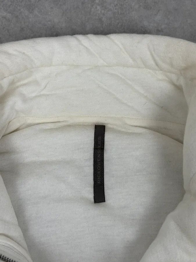 Rick Owens Rick Owens Uues White Hybrid Bomber Jacket Size M / US 6-8 / IT 42-44 - 6 Thumbnail