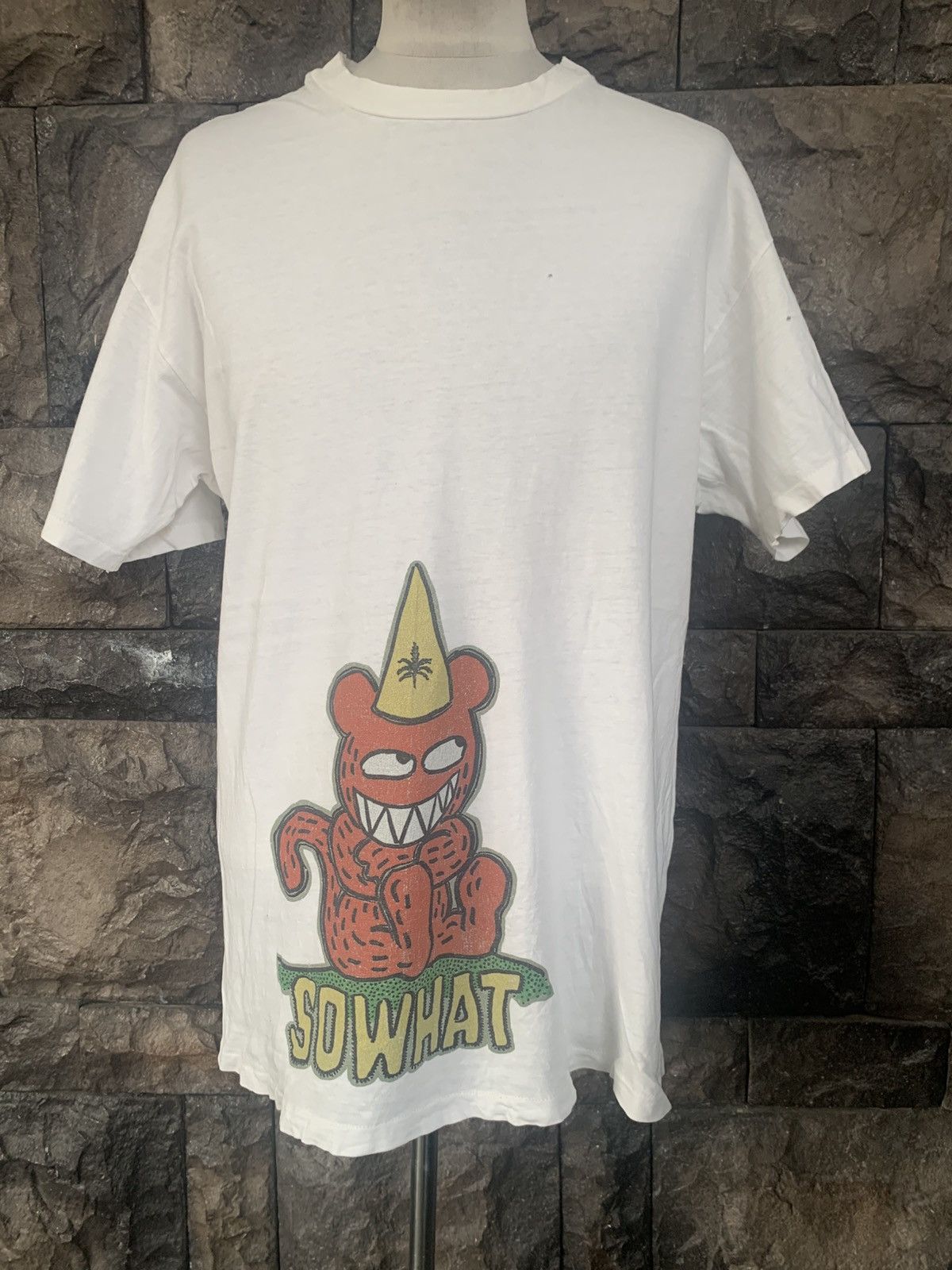 Vintage 90s Octopus Army John Van Hamersveld Art T shirt