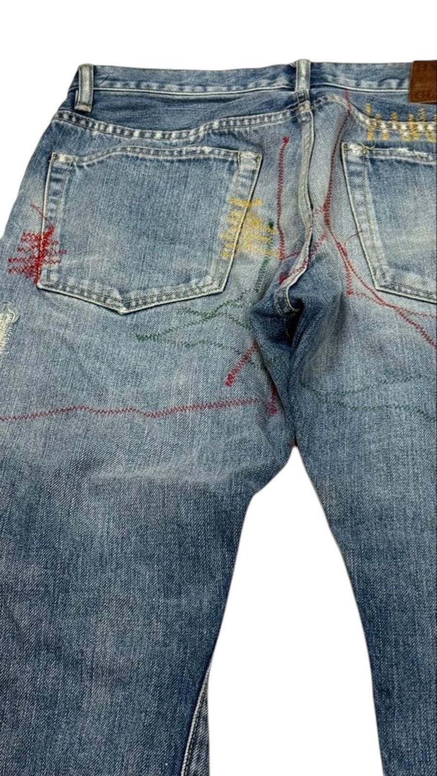 Hysteric Glamour Hysteric Glamour - Men's Distressed Patchwork Jeans Size US 32 / EU 48 - 6 Thumbnail