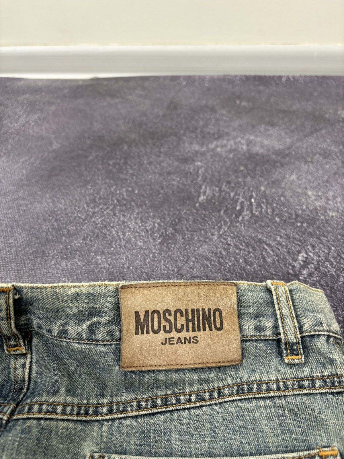 Moschino Vintage Moschino Women’s Y2K Hype Luxury Denim Skirt Size 32" / US 10 / IT 46 - 7 Thumbnail