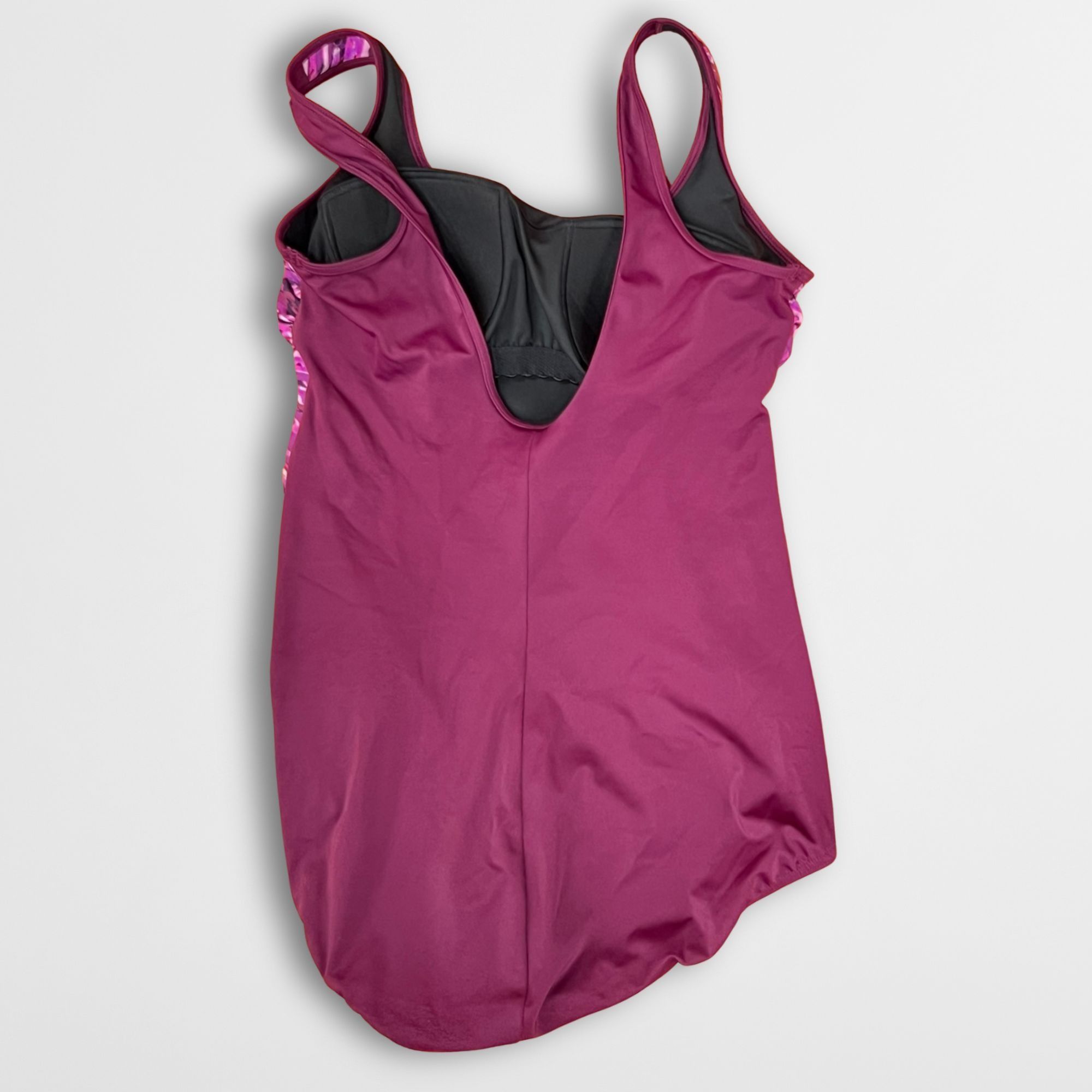 Lands' End NWT Lands’ End Tugless Soft Cup One-Piece Swimsuit – Purple Size ONE SIZE - 2 Thumbnail