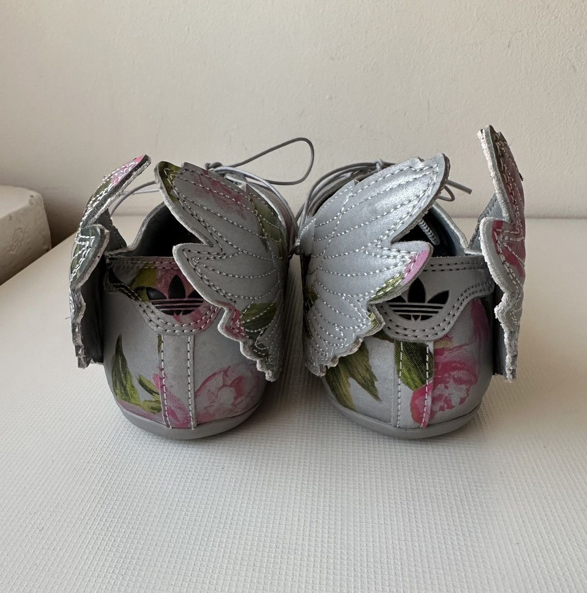 Adidas × Jeremy Scott Adidas Jeremy Scott Wings ballet flats reflective floral Size US 7 / IT 37 - 7 Thumbnail