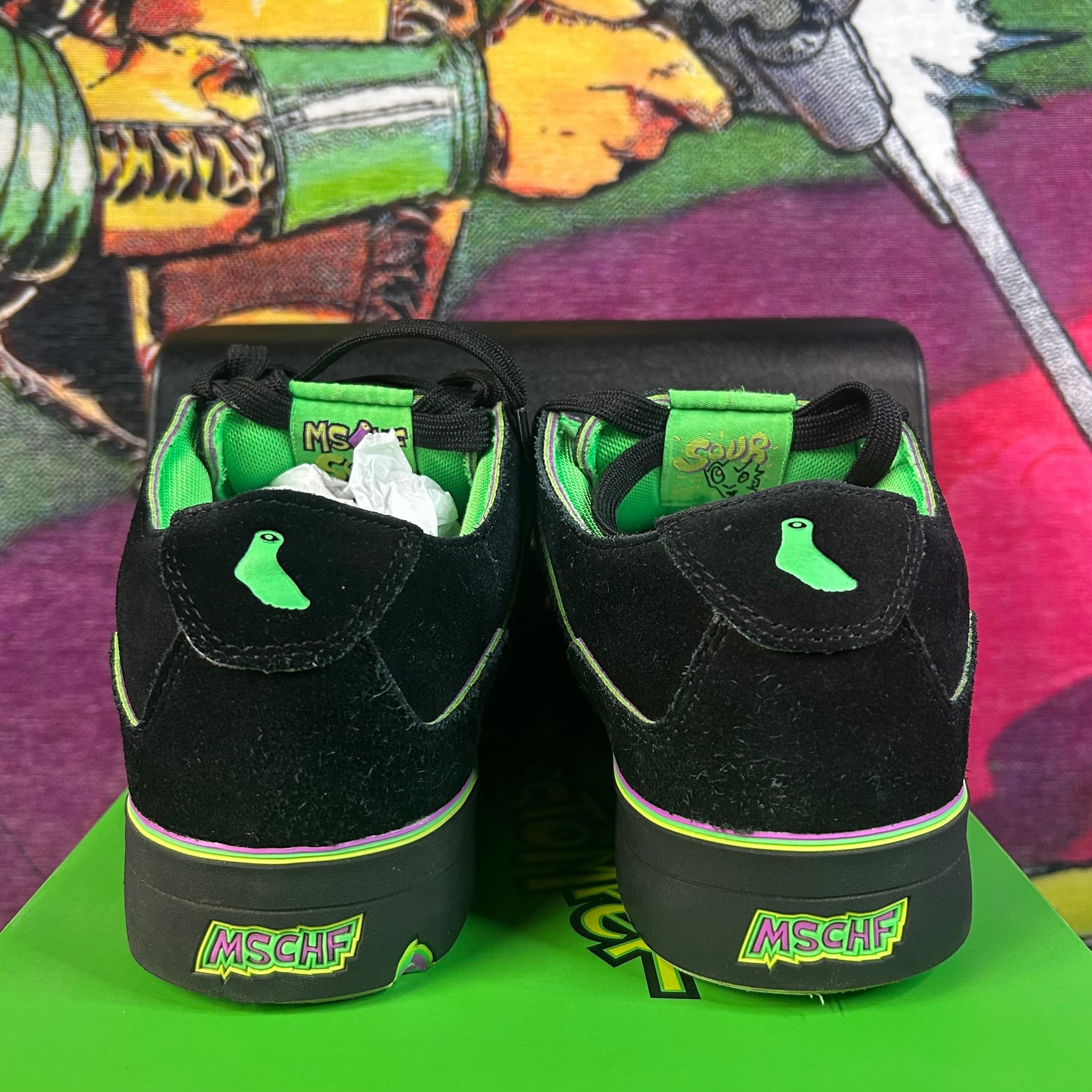 MSCHF MSCHF Gobstompers Sneakers Black Green Size 10 Size US 10 / EU 43 - 3 Thumbnail