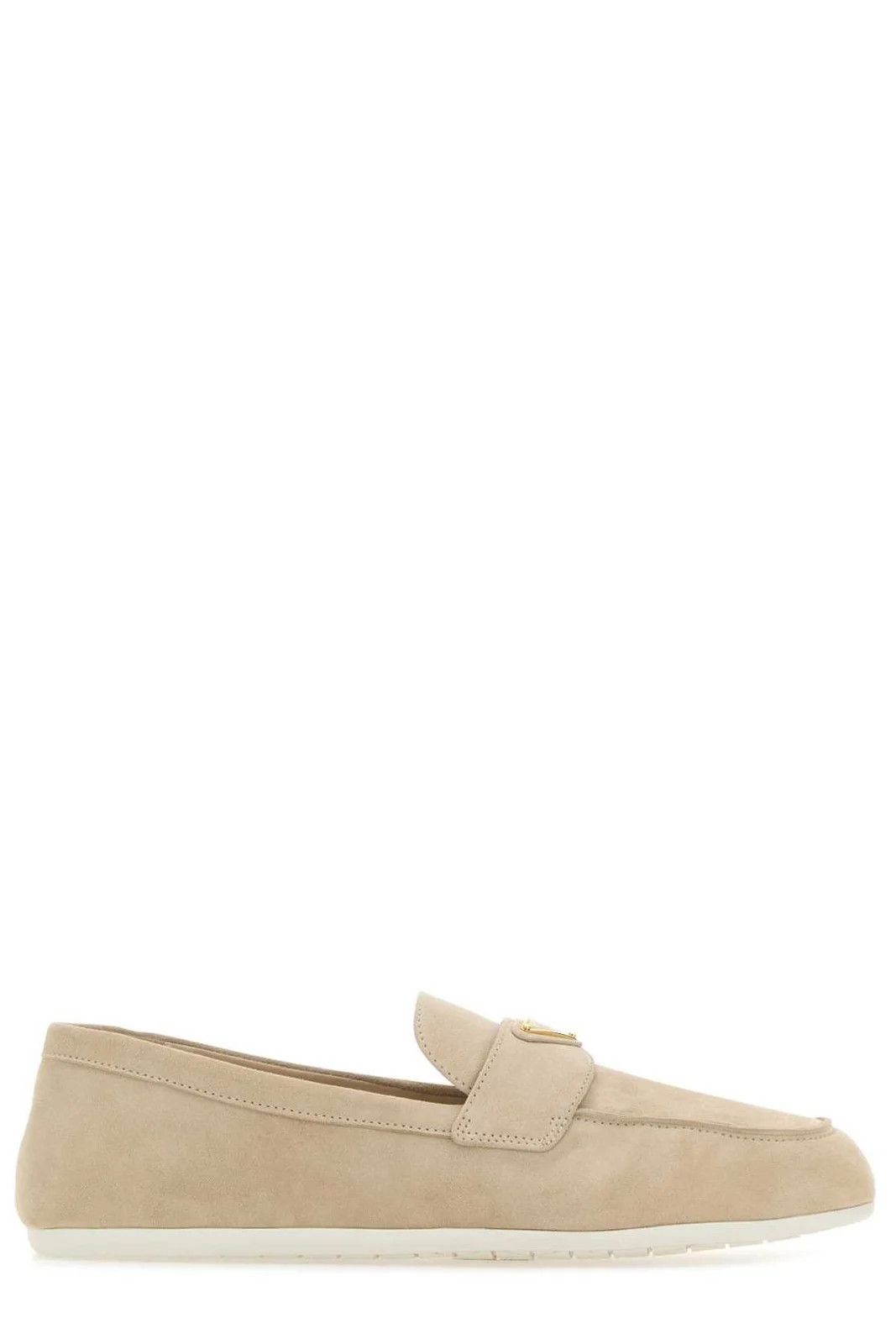Prada o1w1db11124 Suede Loafers in Beige Size US 6 / IT 36 - 1 Thumbnail