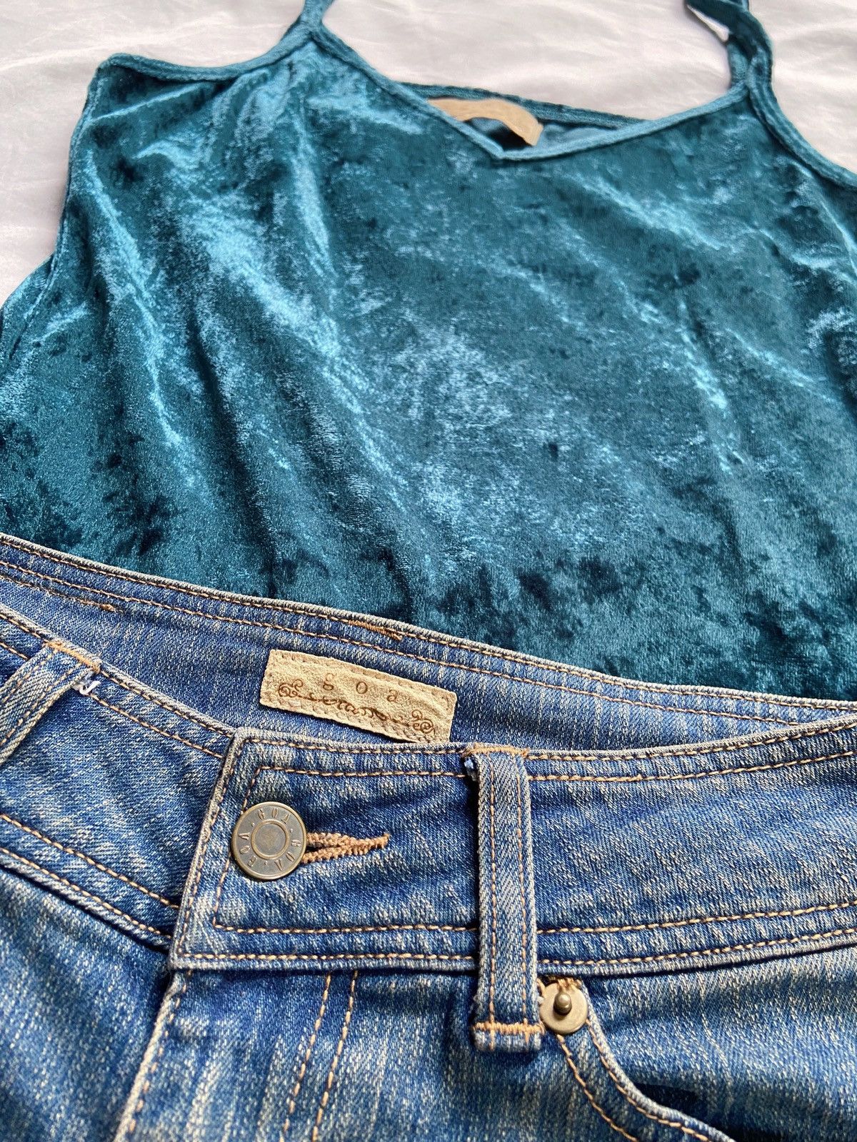 GOA GOA STYLE DENIM + TANK TOP BUNDLE Size 28" / US 6 / IT 42 - 3 Thumbnail