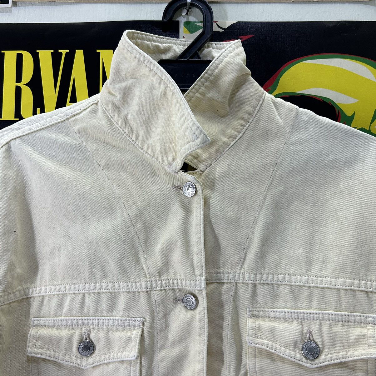 Gap Vintage GAP Acid Wash Denim Jacket Size US M / EU 48-50 / 2 - 2 Thumbnail